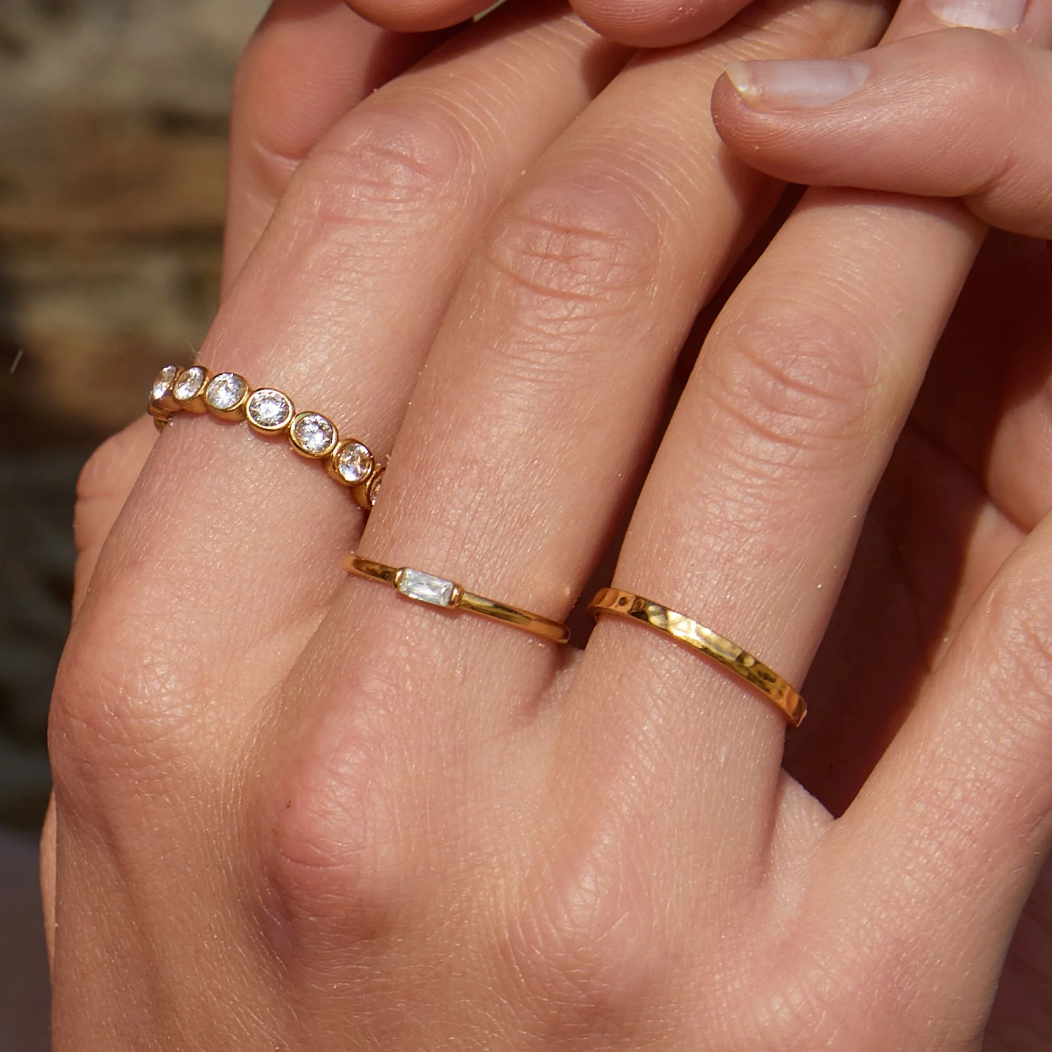 Beaded Sparkly Ring - Image 8