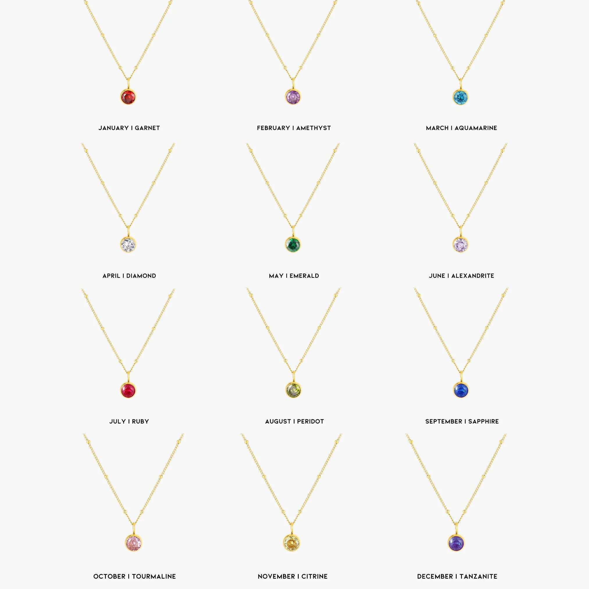 Birthstone Necklace - Image 2