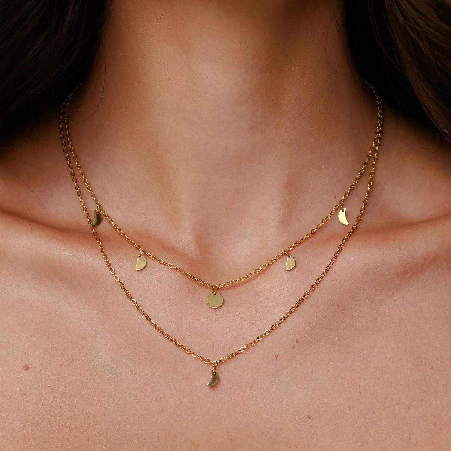 "Rio" Boho Layered Necklace - Image 3