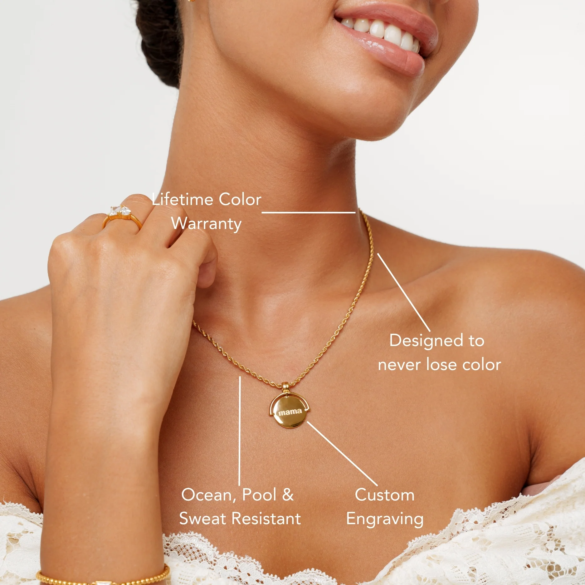 Bold Signature Necklace - Image 4