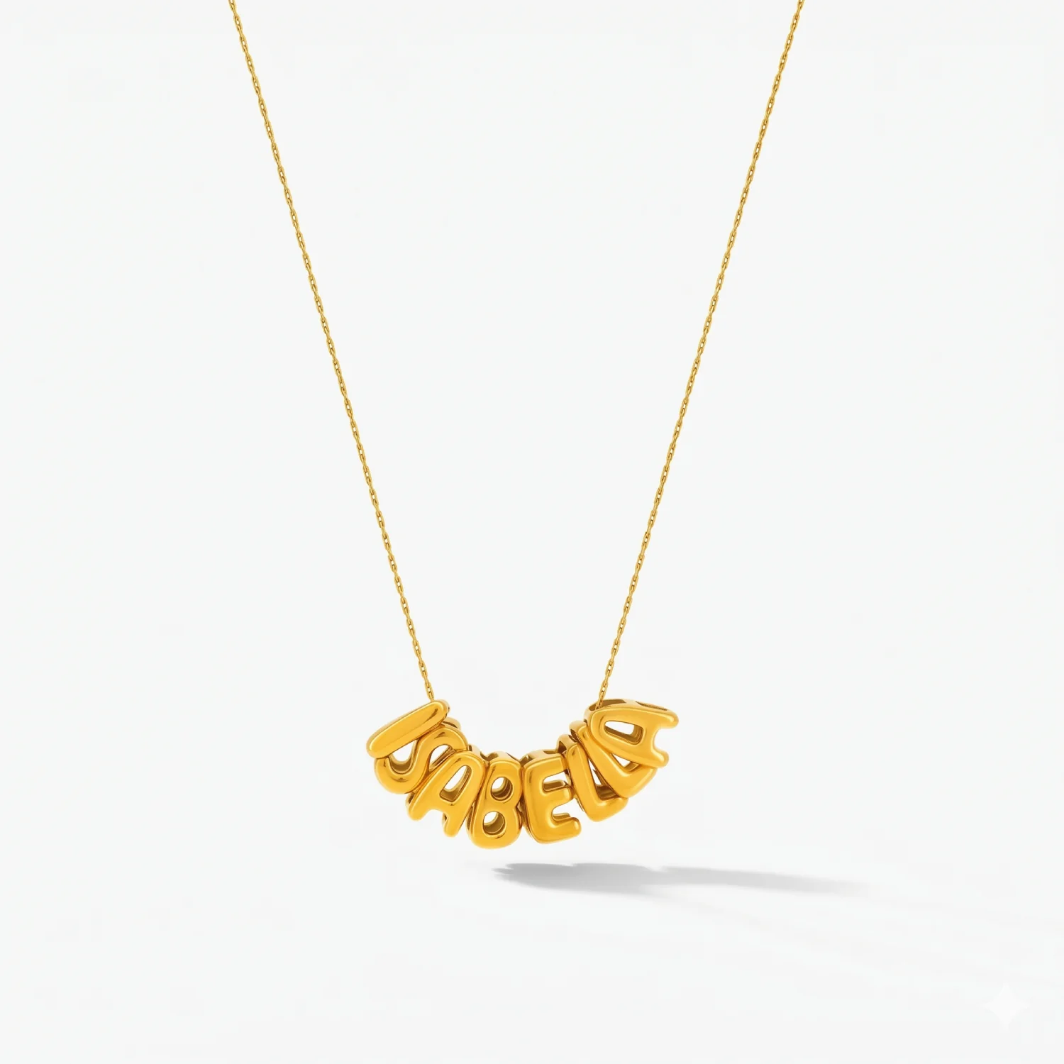 Bubble Name Necklace - Image 2