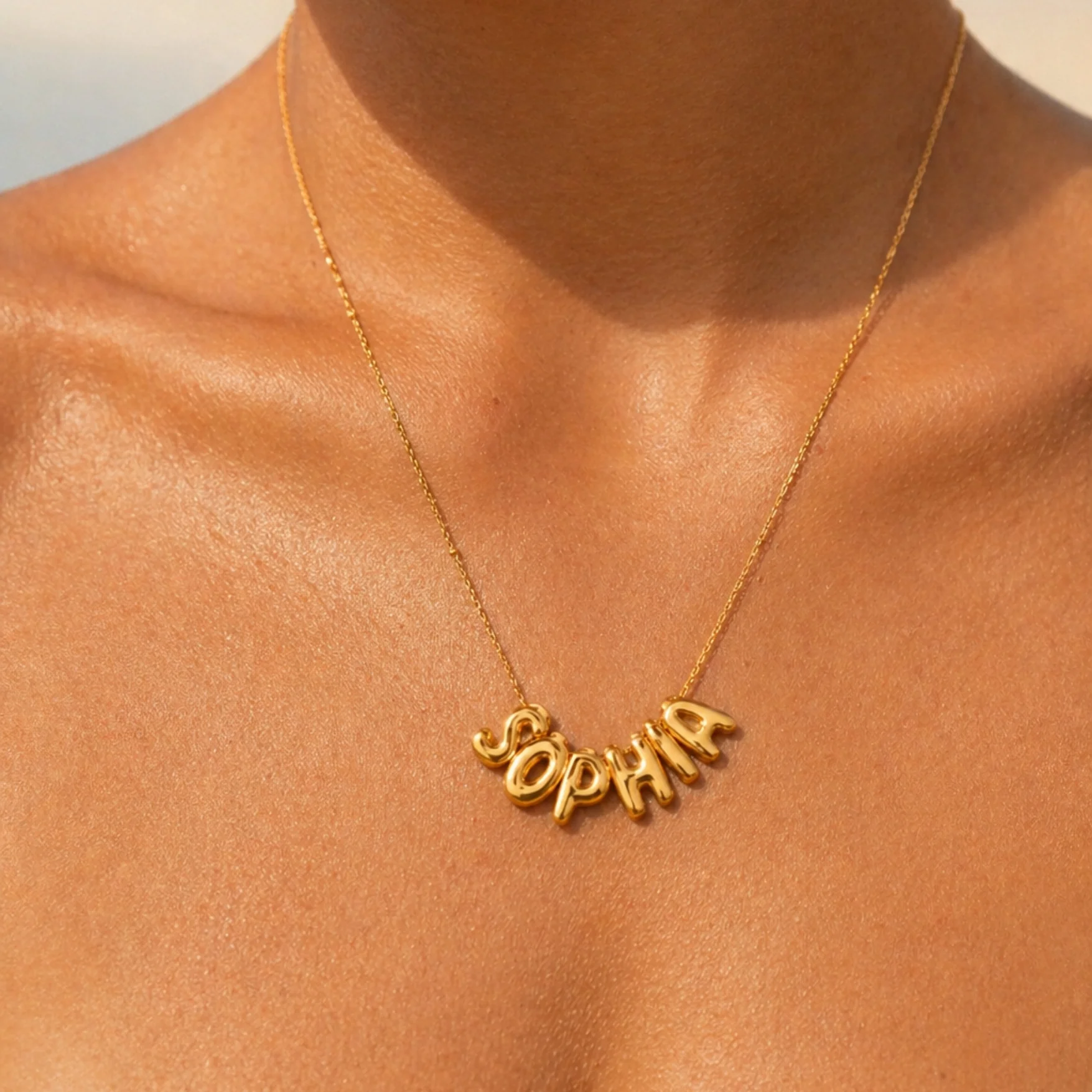 Bubble Name Necklace - Image 5