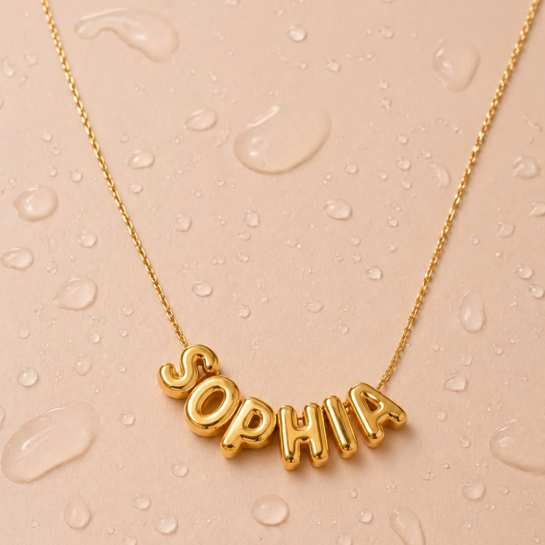 Bubble Name Necklace - Image 7