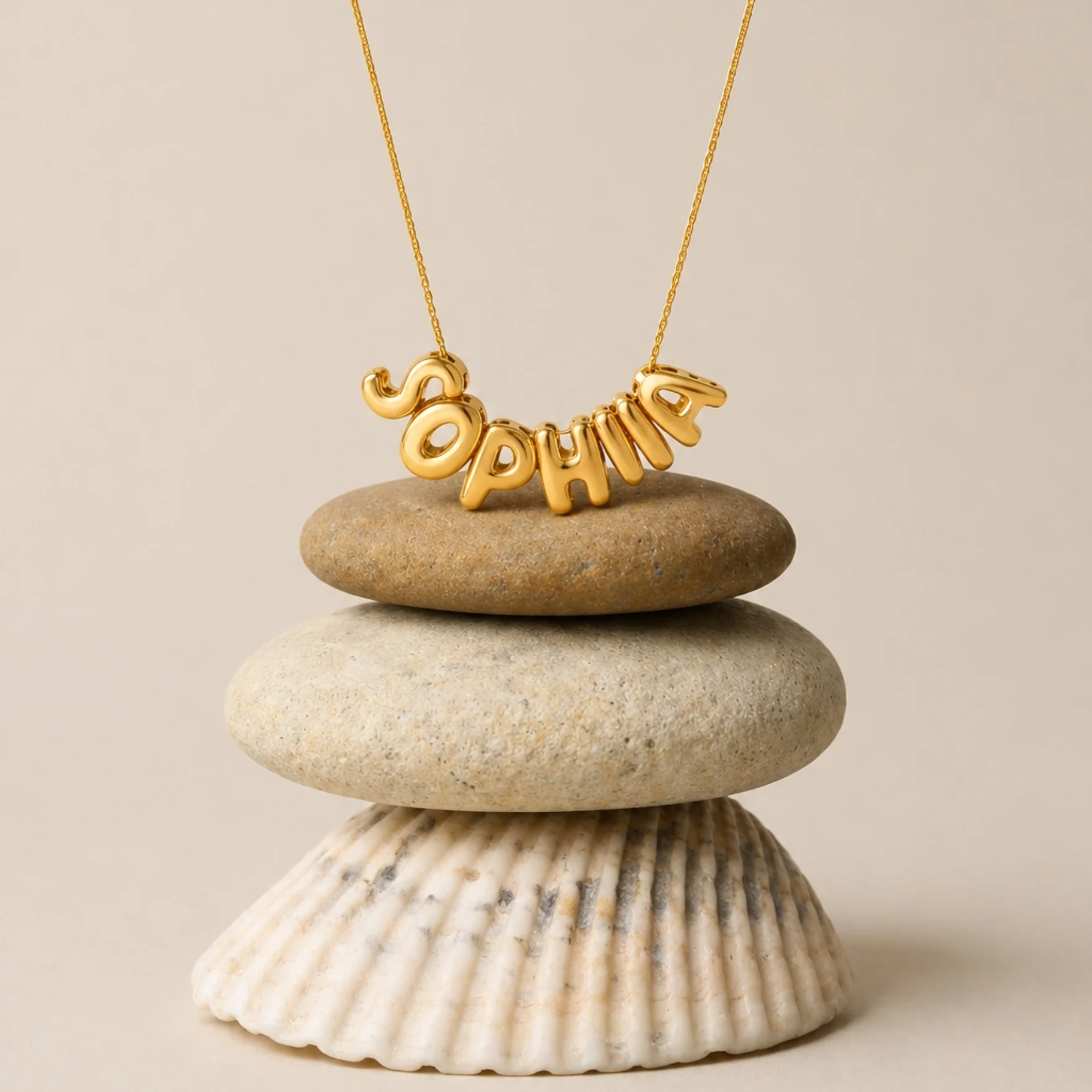 Bubble Name Necklace - Image 8