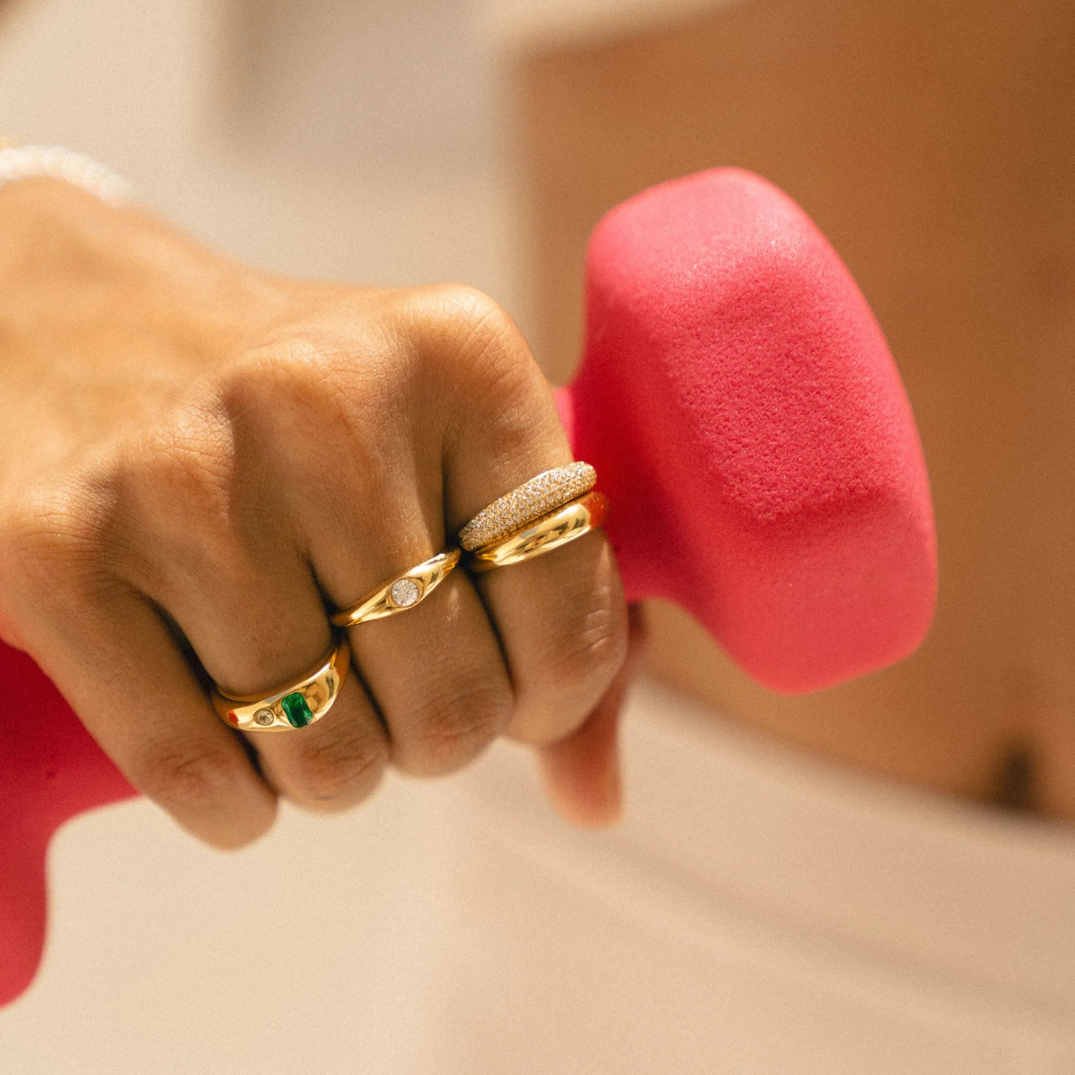 "Day & Night" Ring Set - Image 2
