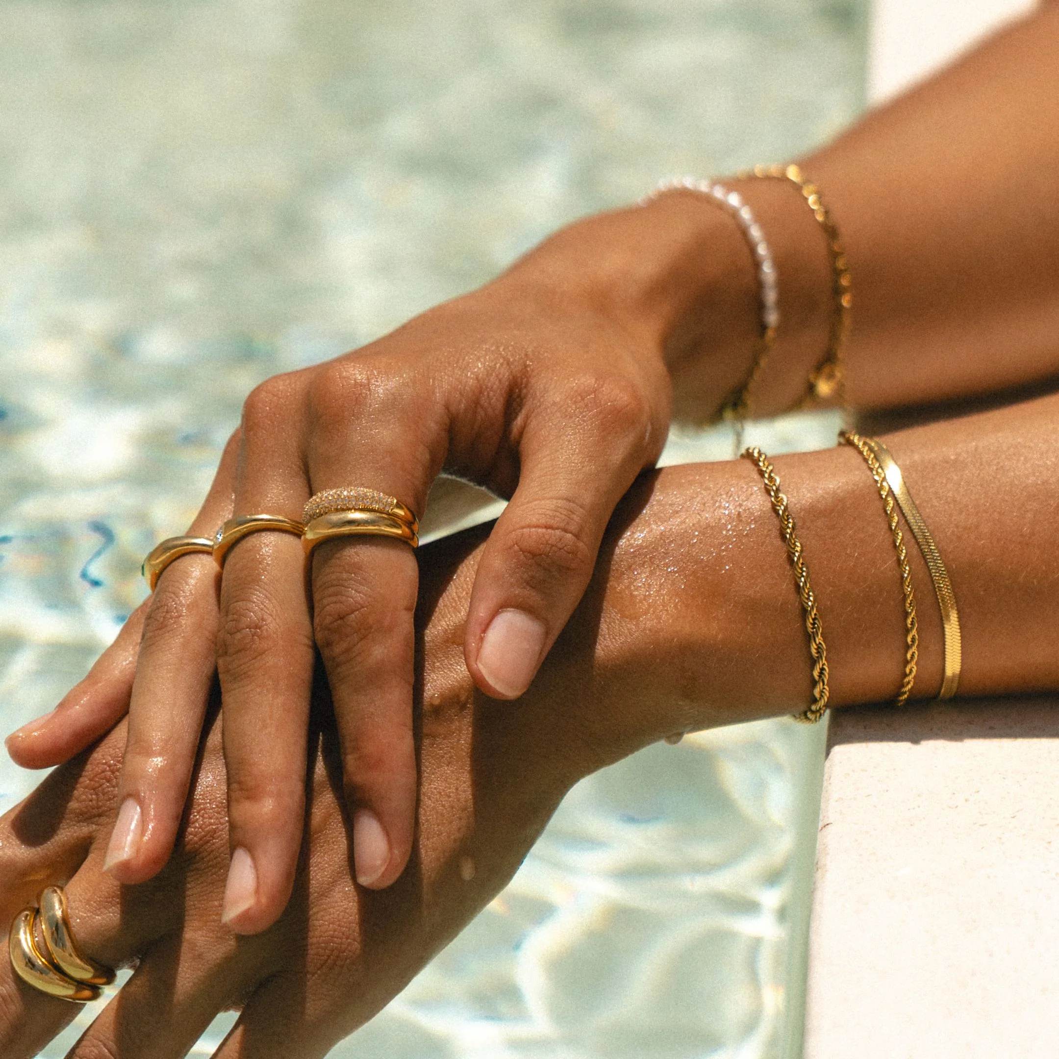 "Day & Night" Ring Set - Image 3