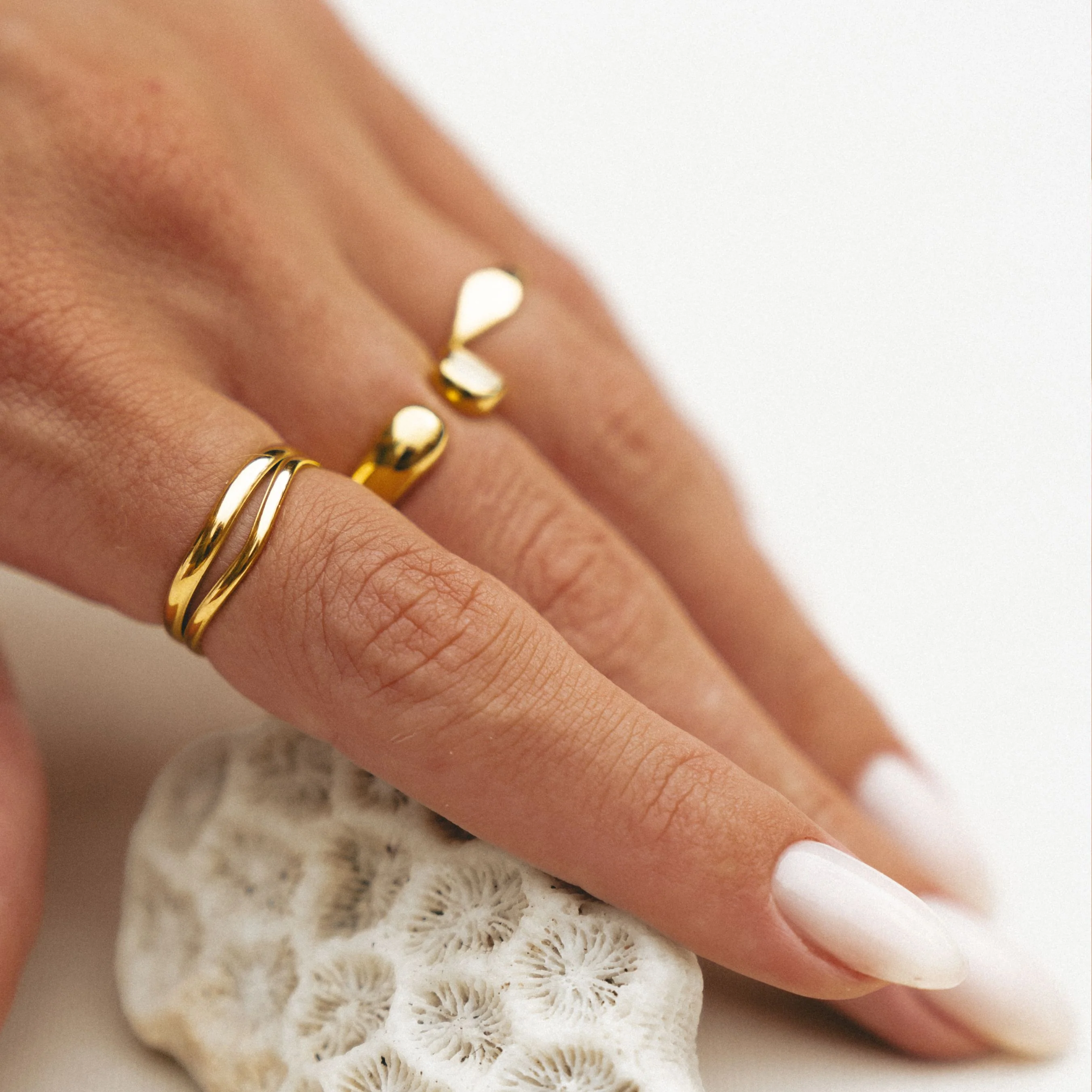 "Breeze" Double Ring - Image 3