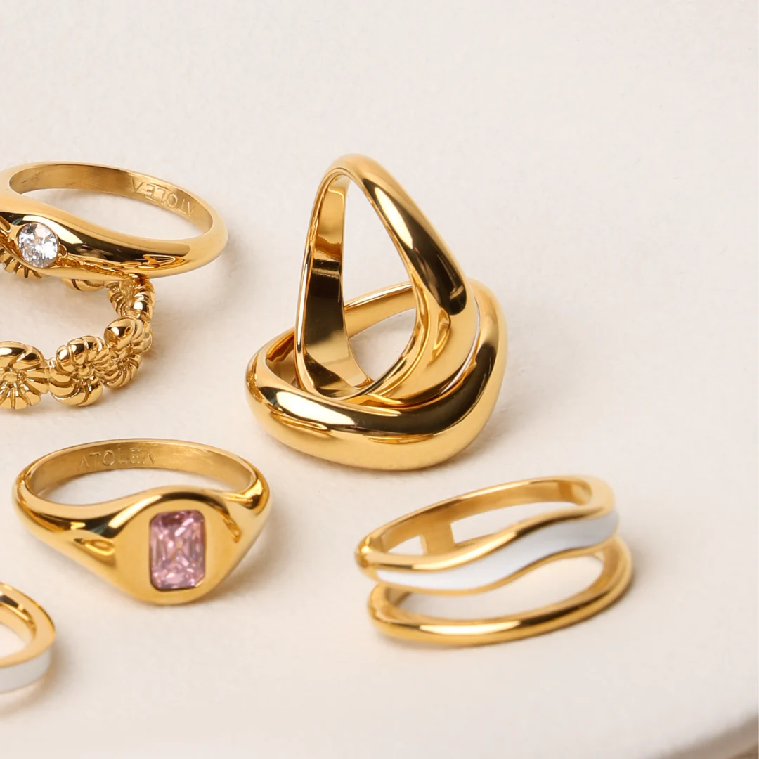 "Double Trouble" Ring Set - Image 6