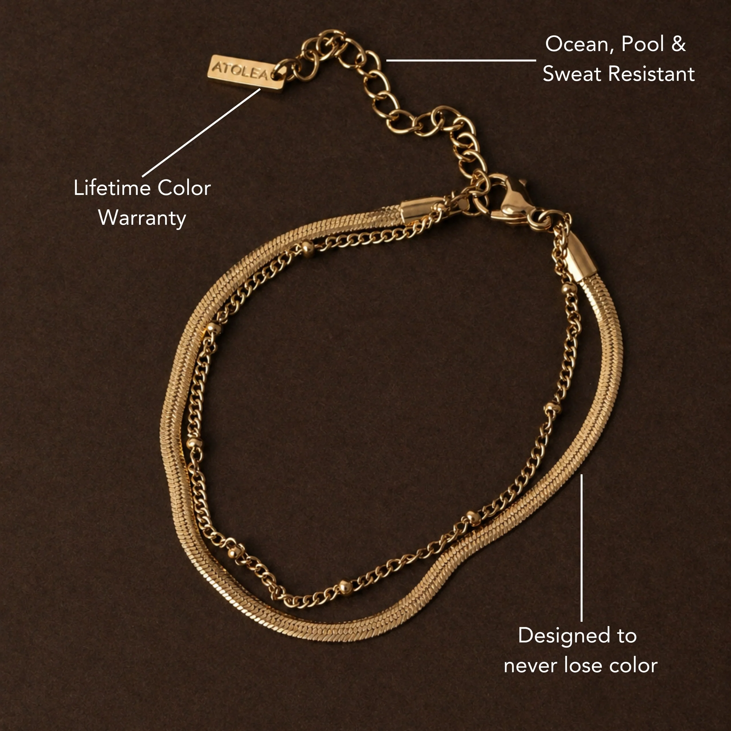 Everyday Layered Bracelet - Image 4