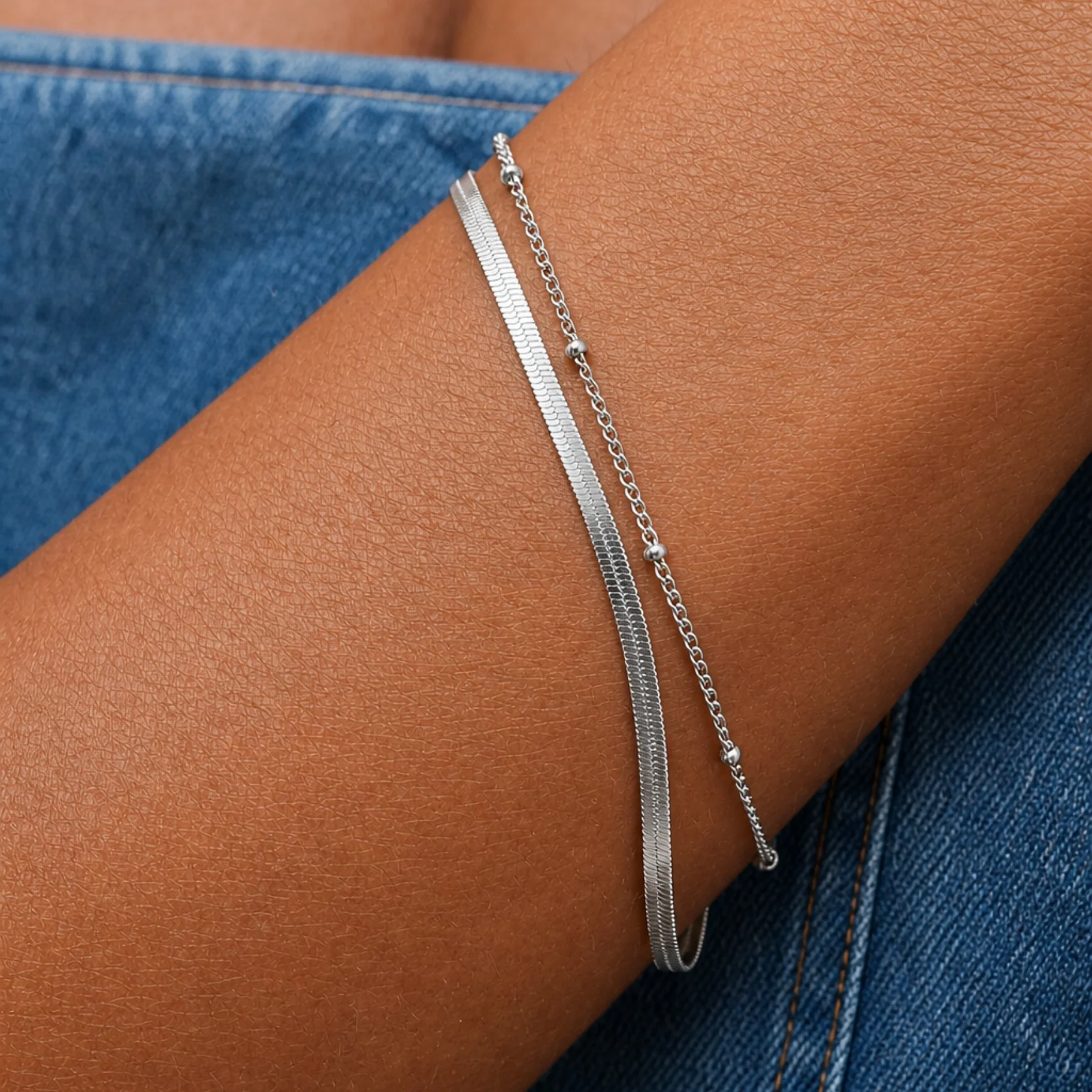 Everyday Layered Bracelet - Image 5