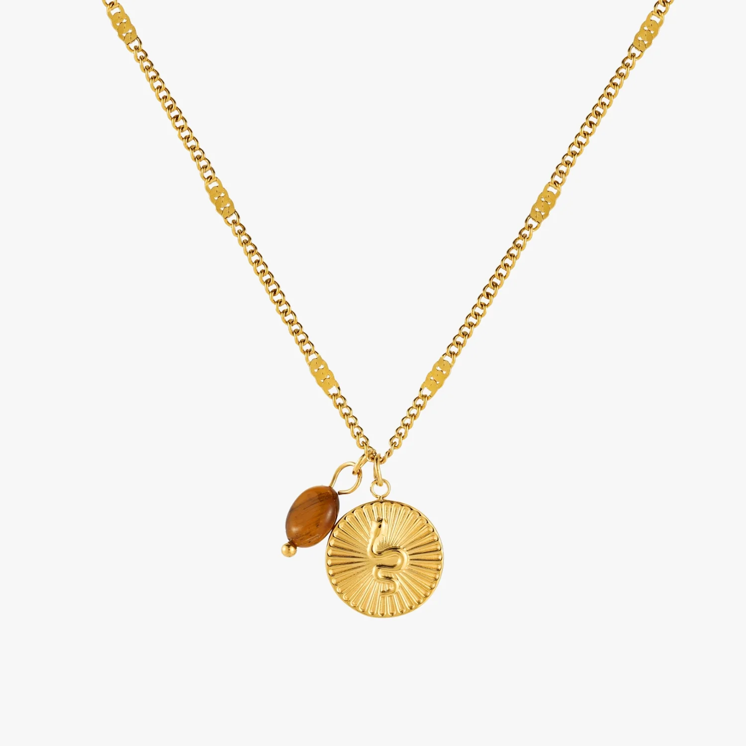 Golden Snake Necklace - Image 3