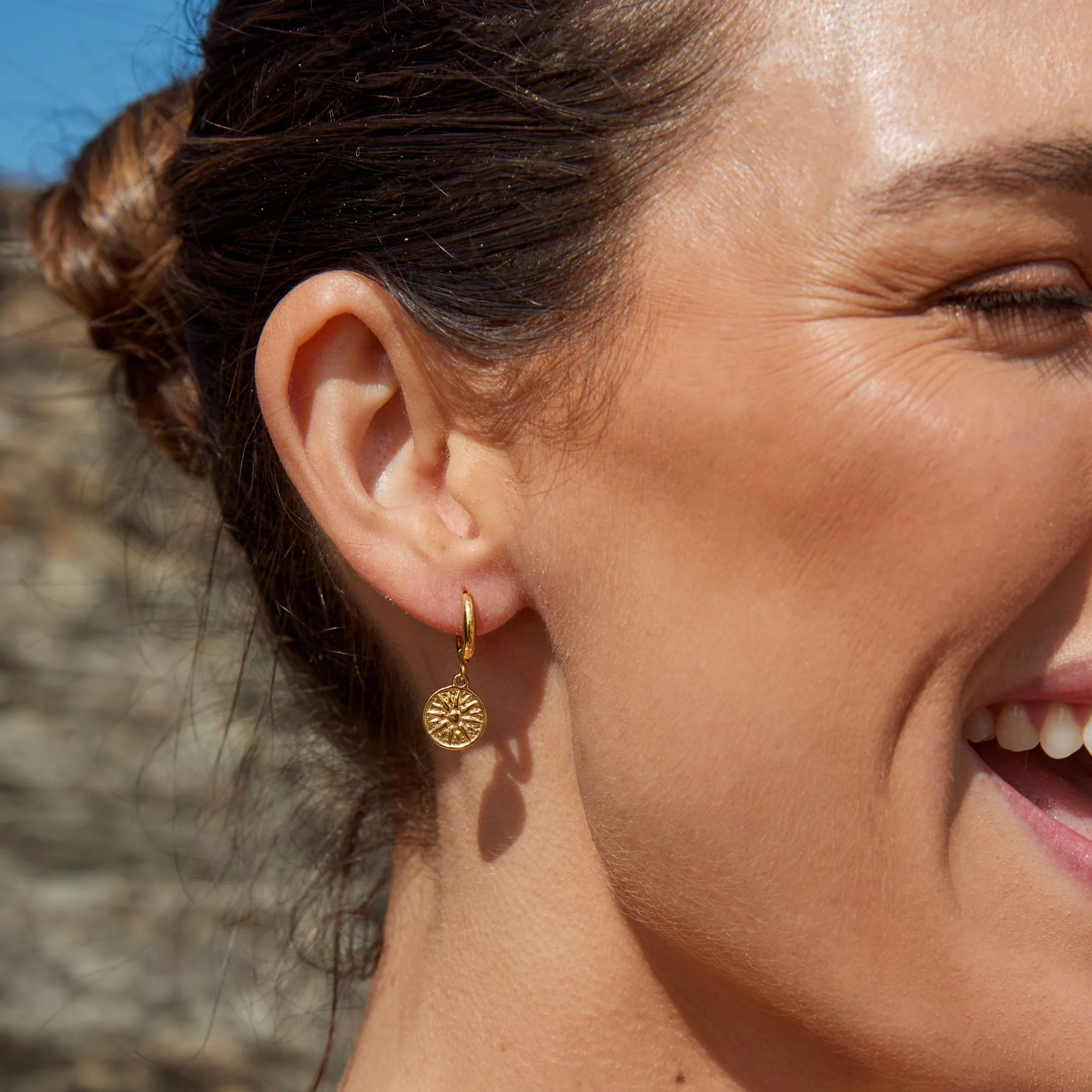 Golden Sun Earrings - Image 3
