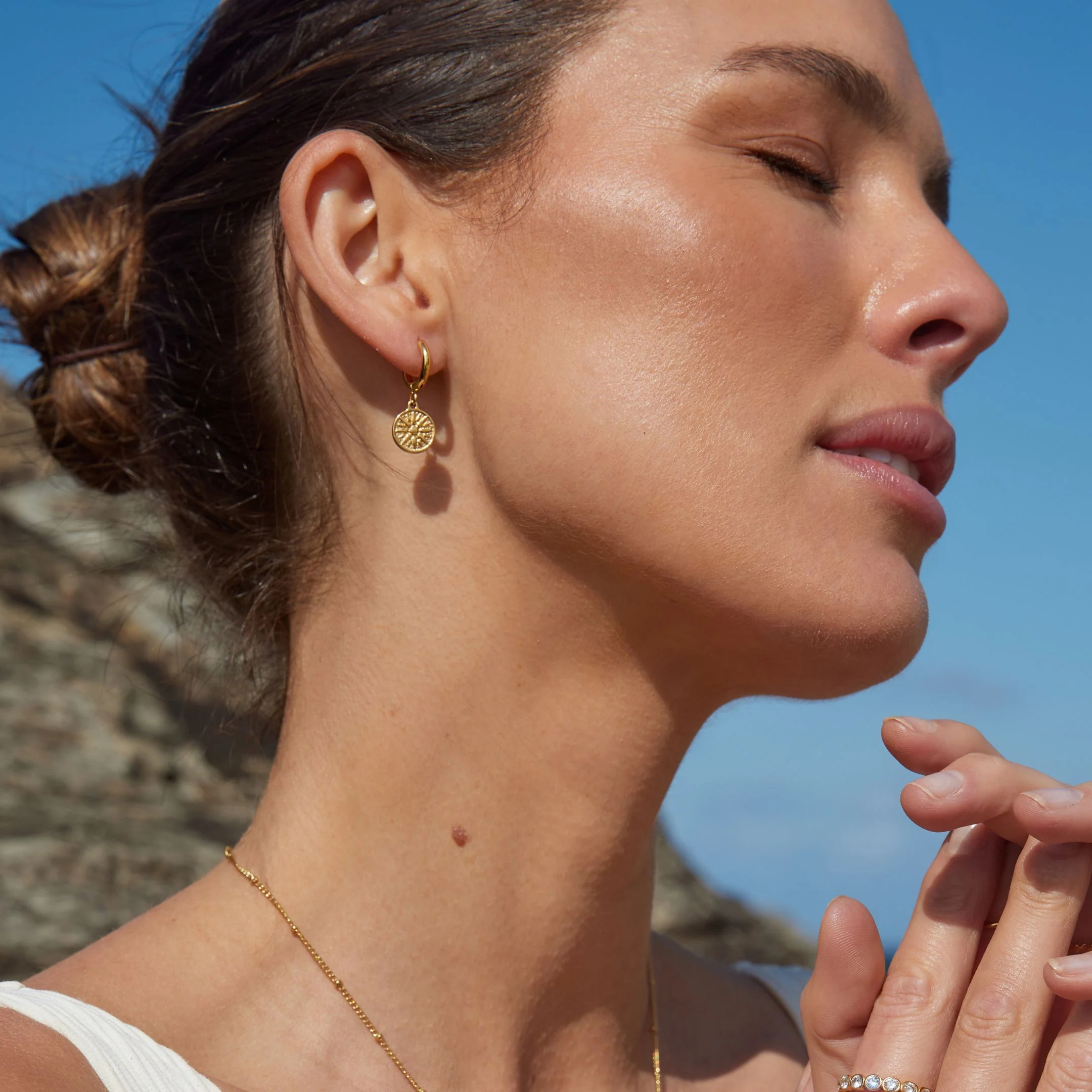 Golden Sun Earrings - Image 6