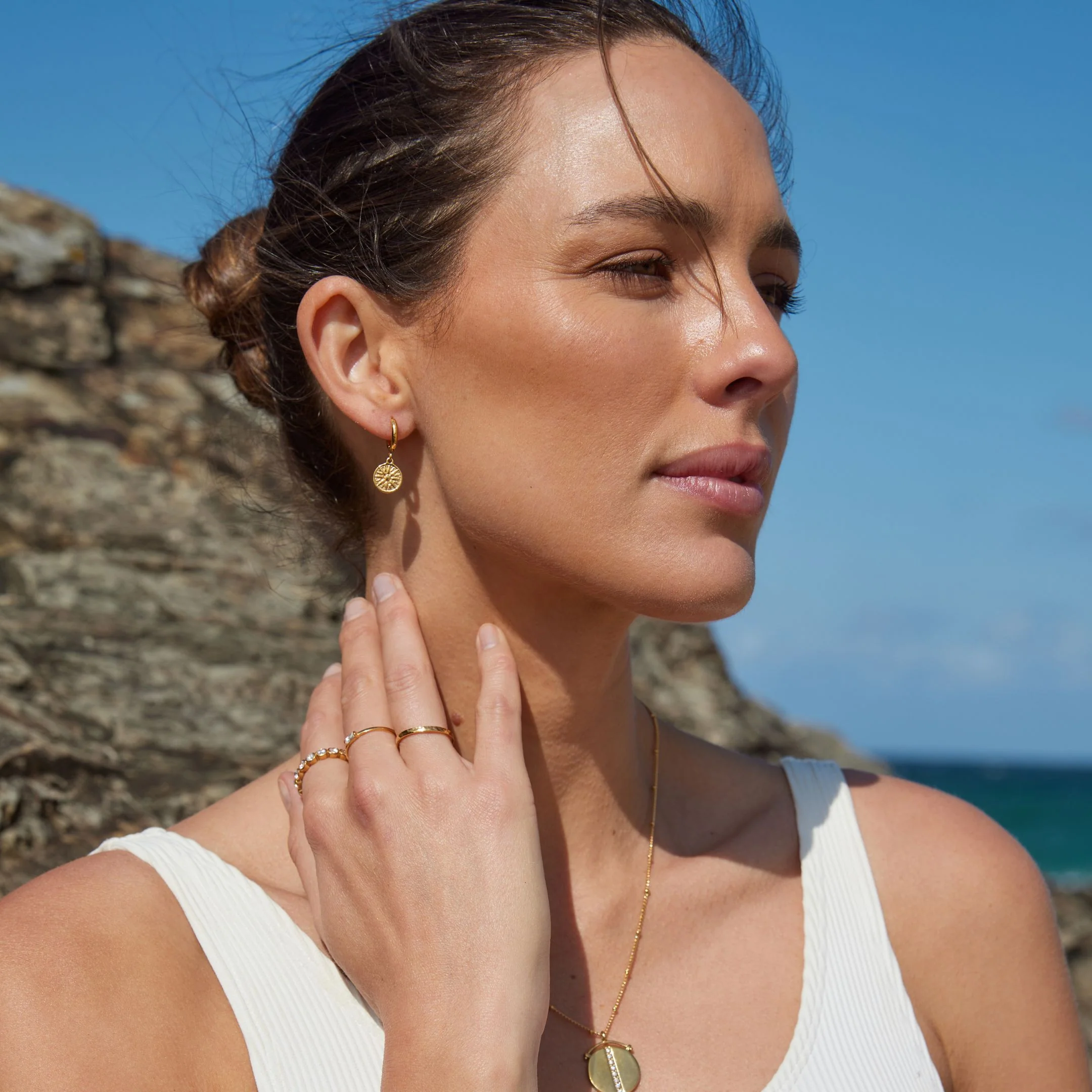 Golden Sun Earrings - Image 8