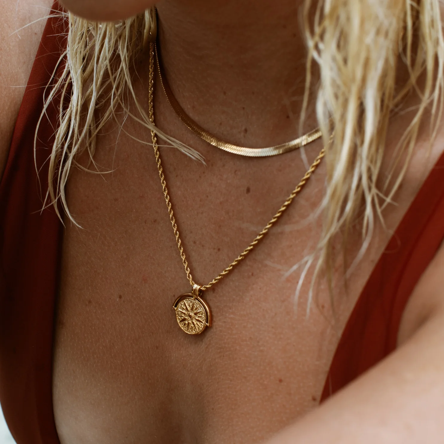 Golden Sun Necklace - Image 8