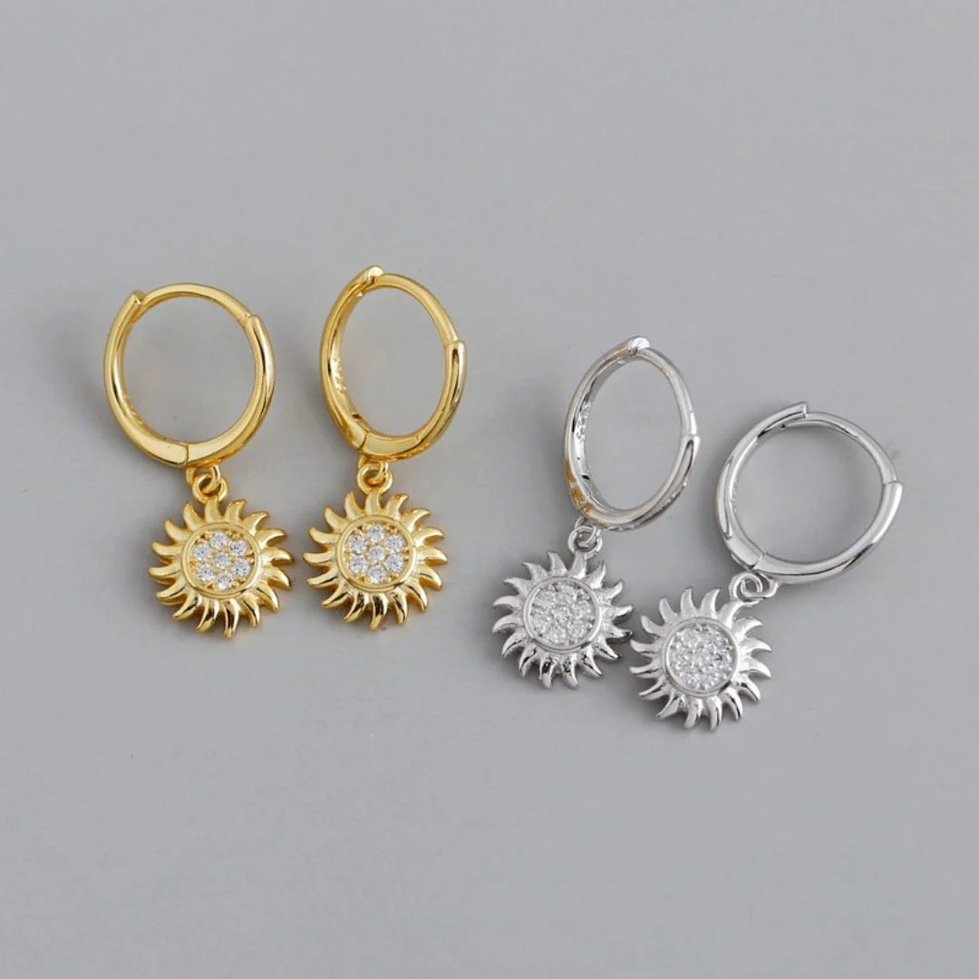 Helios Hoop Earrings - Image 3