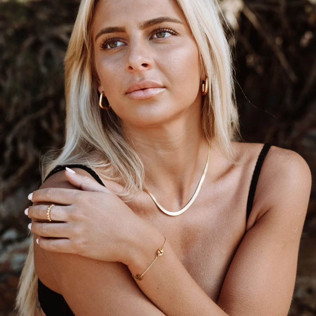 "Kauai" Herringbone Choker - Image 11