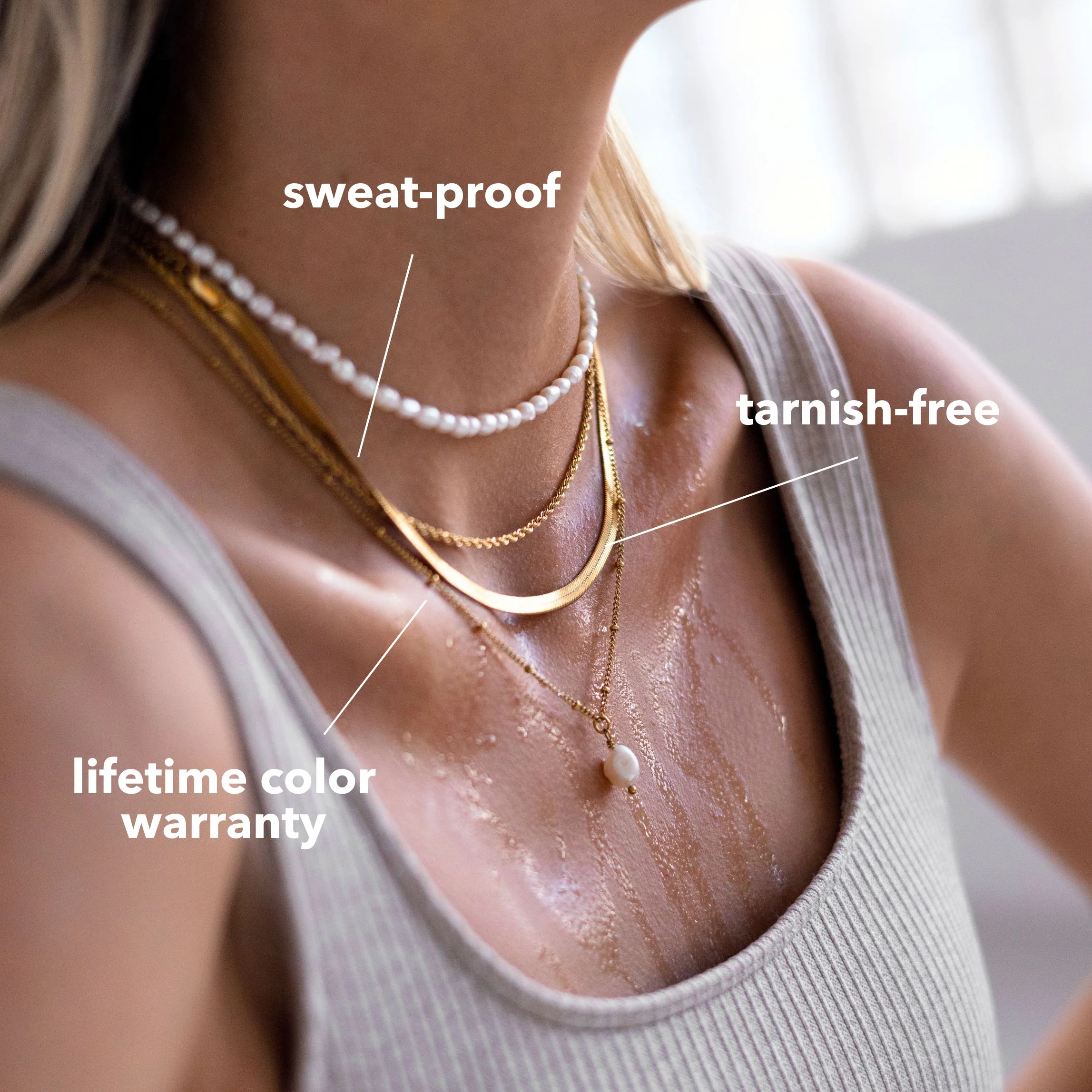 "Kauai" Herringbone Choker - Image 2