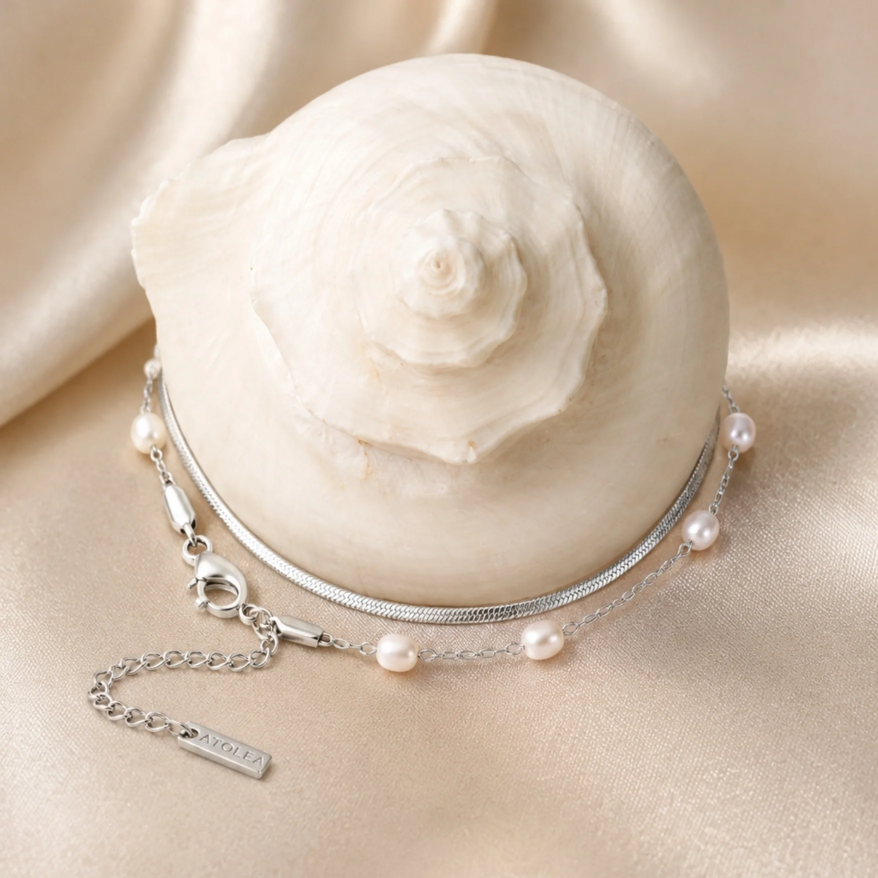 "Santorini" Layered Bracelet - Image 11