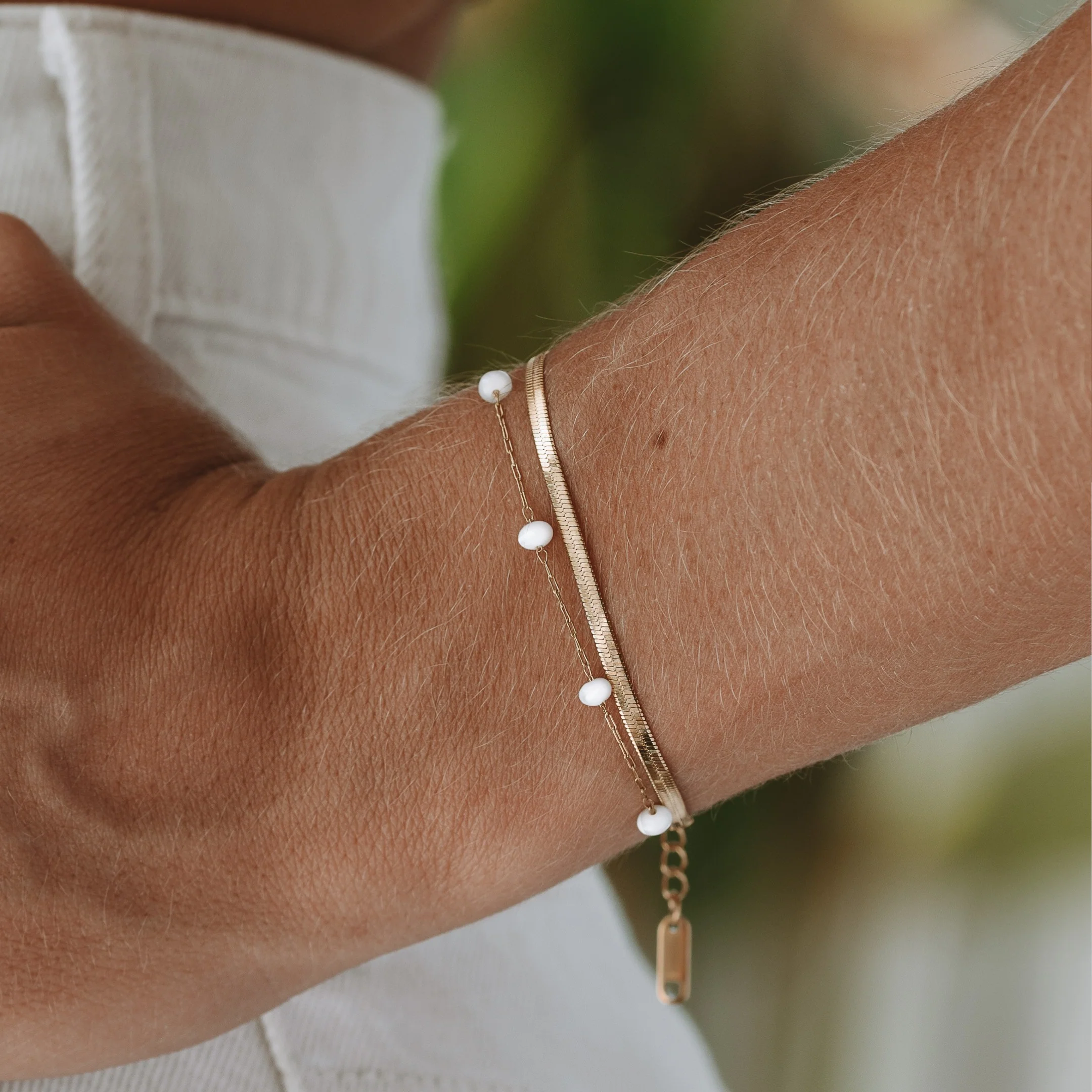 "Santorini" Layered Bracelet - Image 4