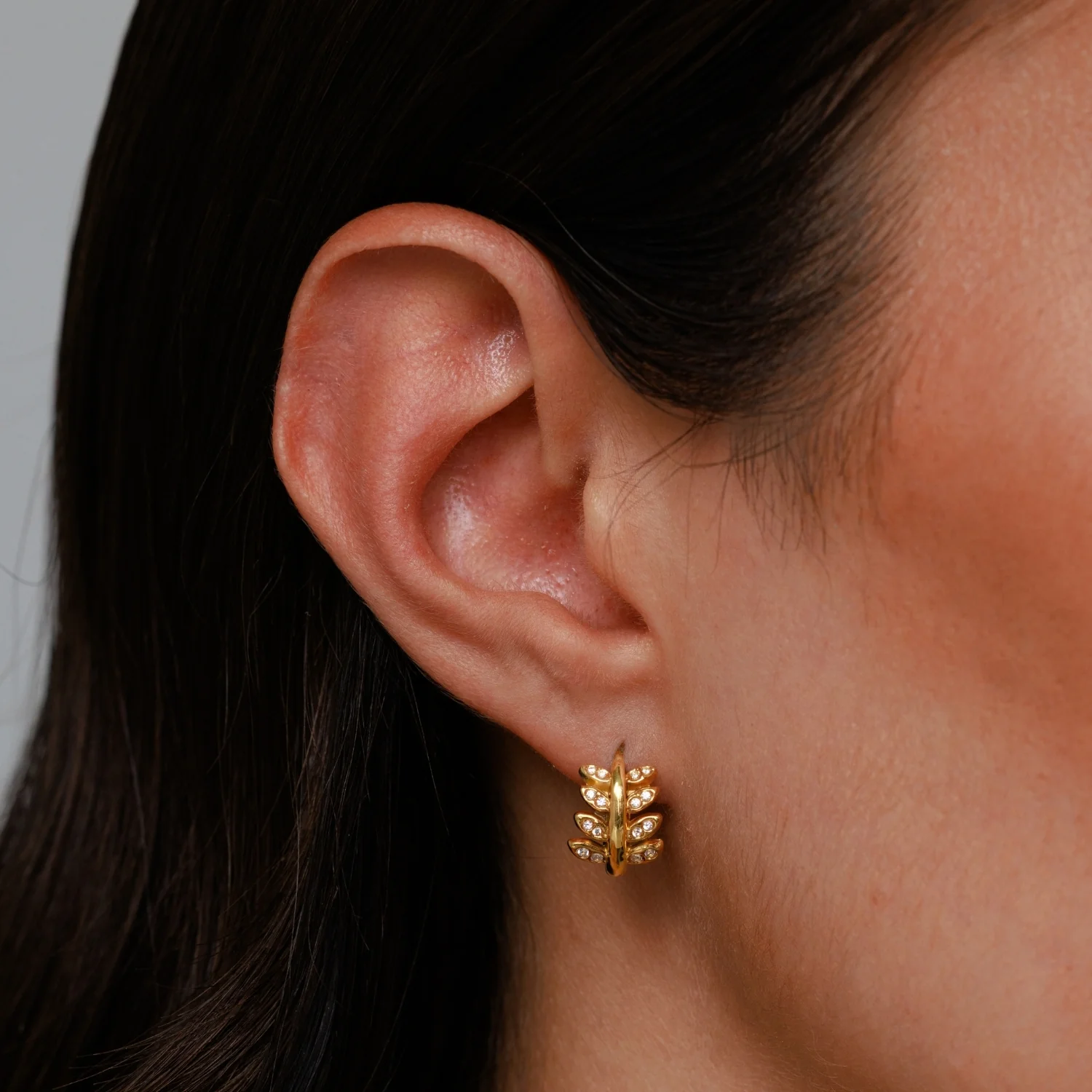 Laurel Hoops Earrings - Image 3