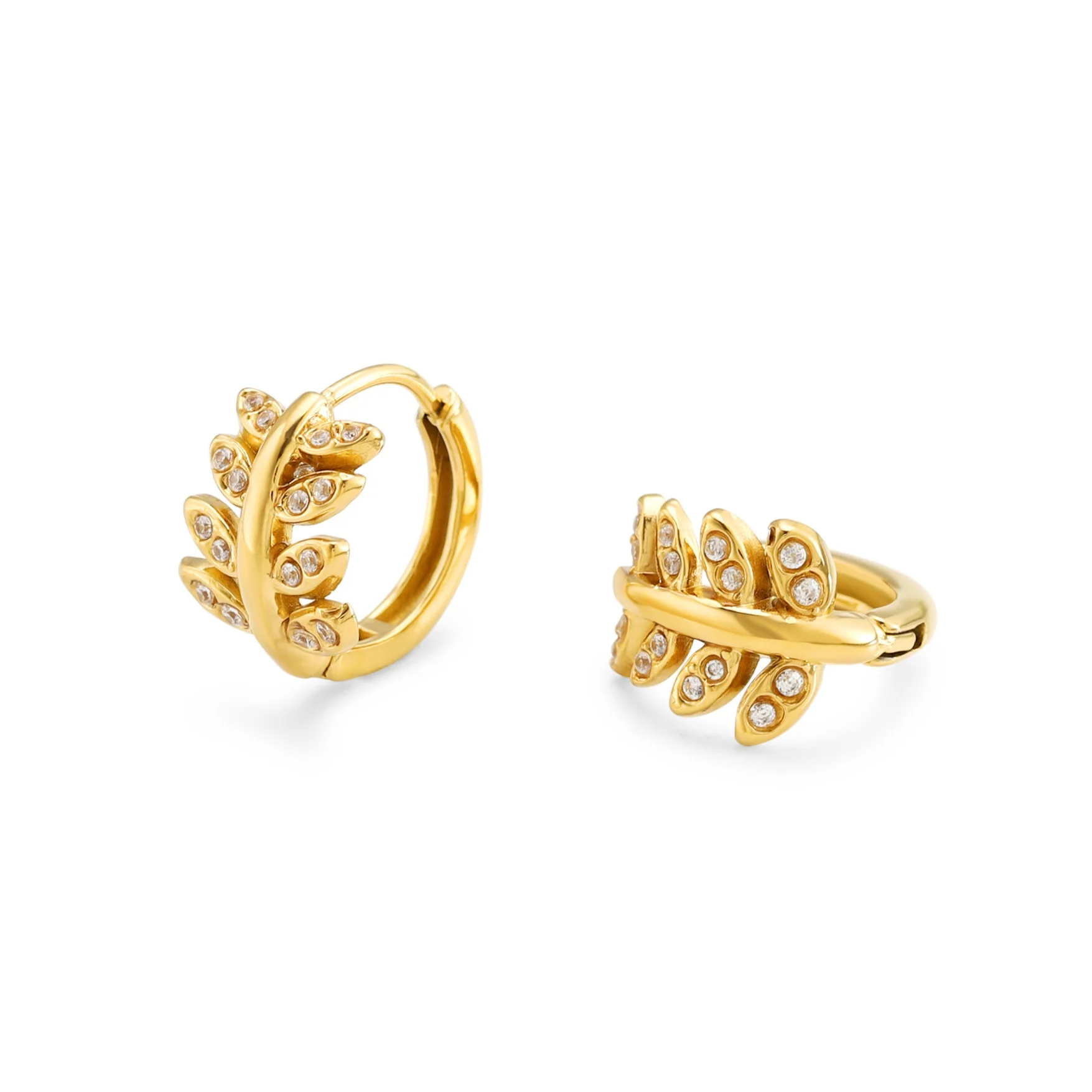 Laurel Hoops Earrings - Image 4