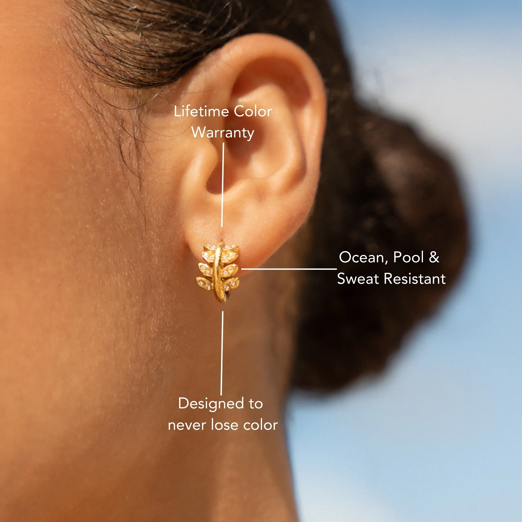 Laurel Hoops Earrings - Image 5
