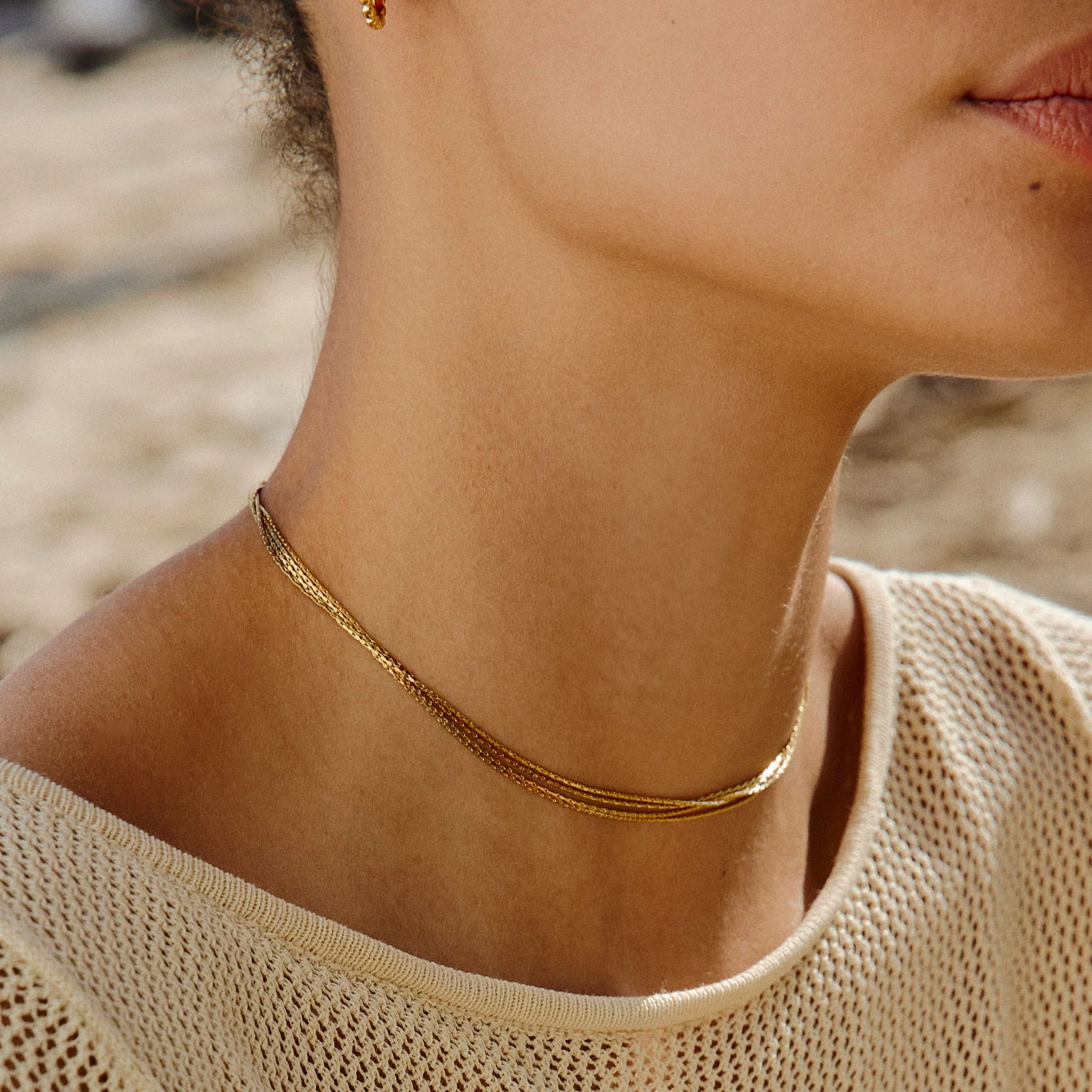 "Riviera" Layered Choker - Image 9