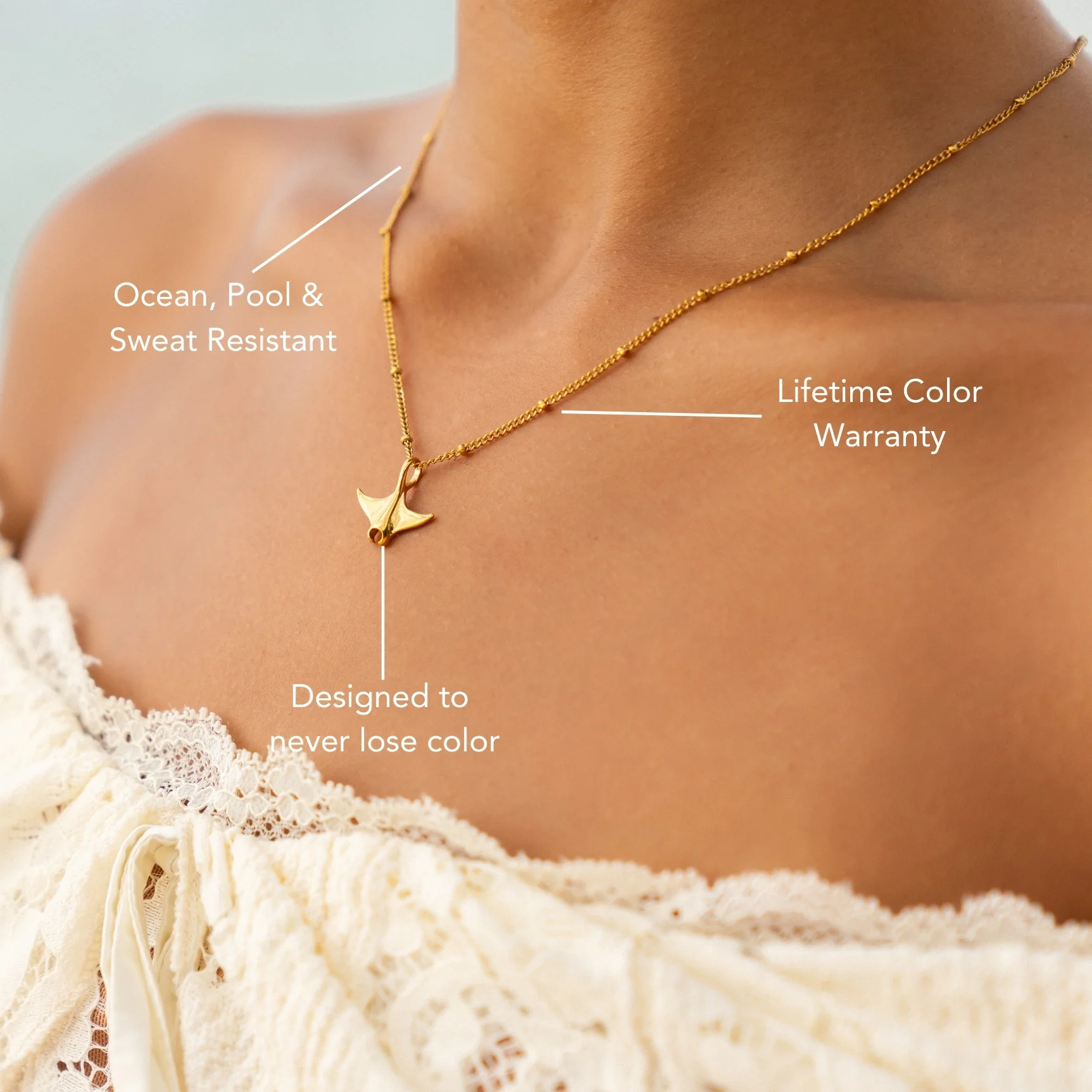 Manta Necklace - Image 2