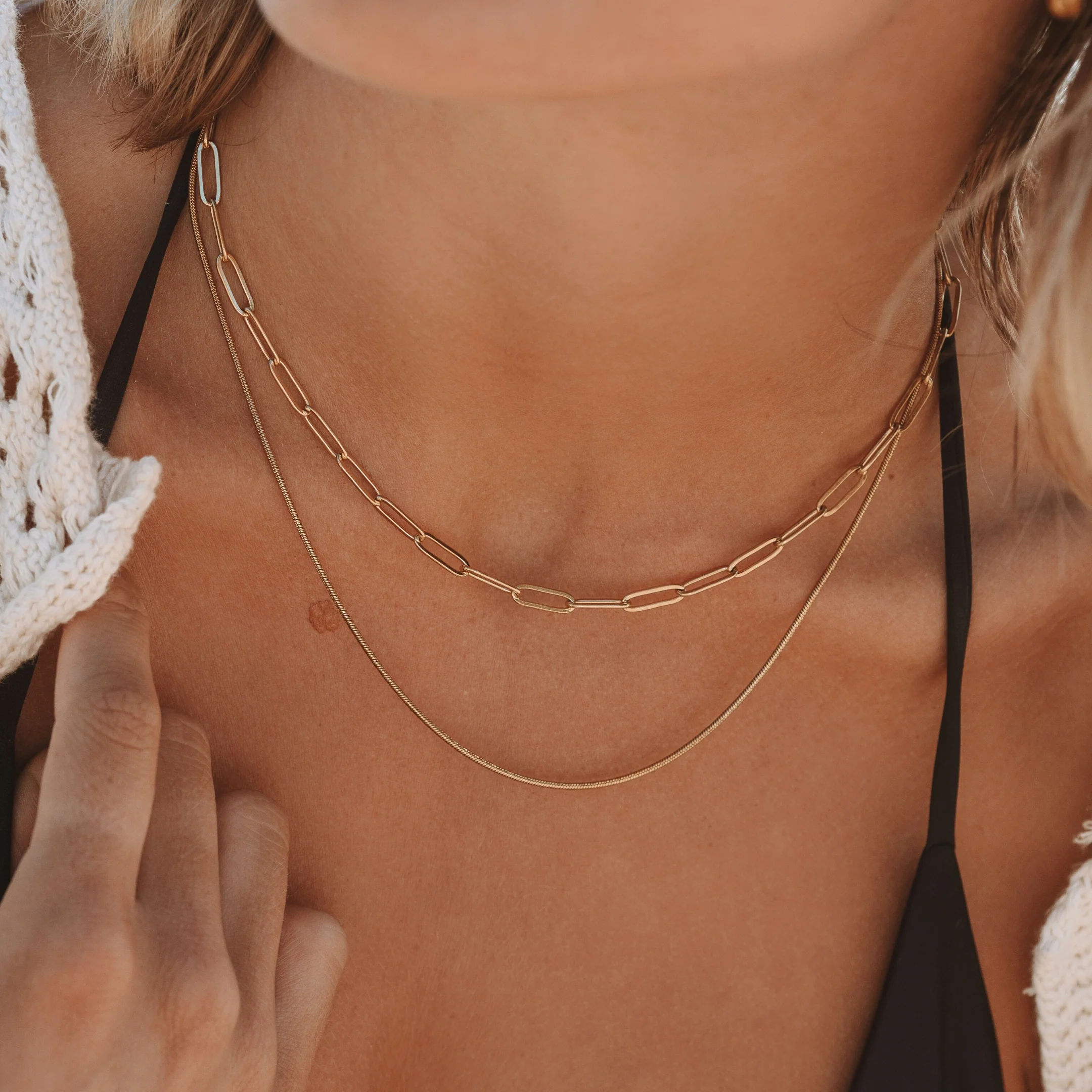 "Melrose" Layered Necklace - Image 3