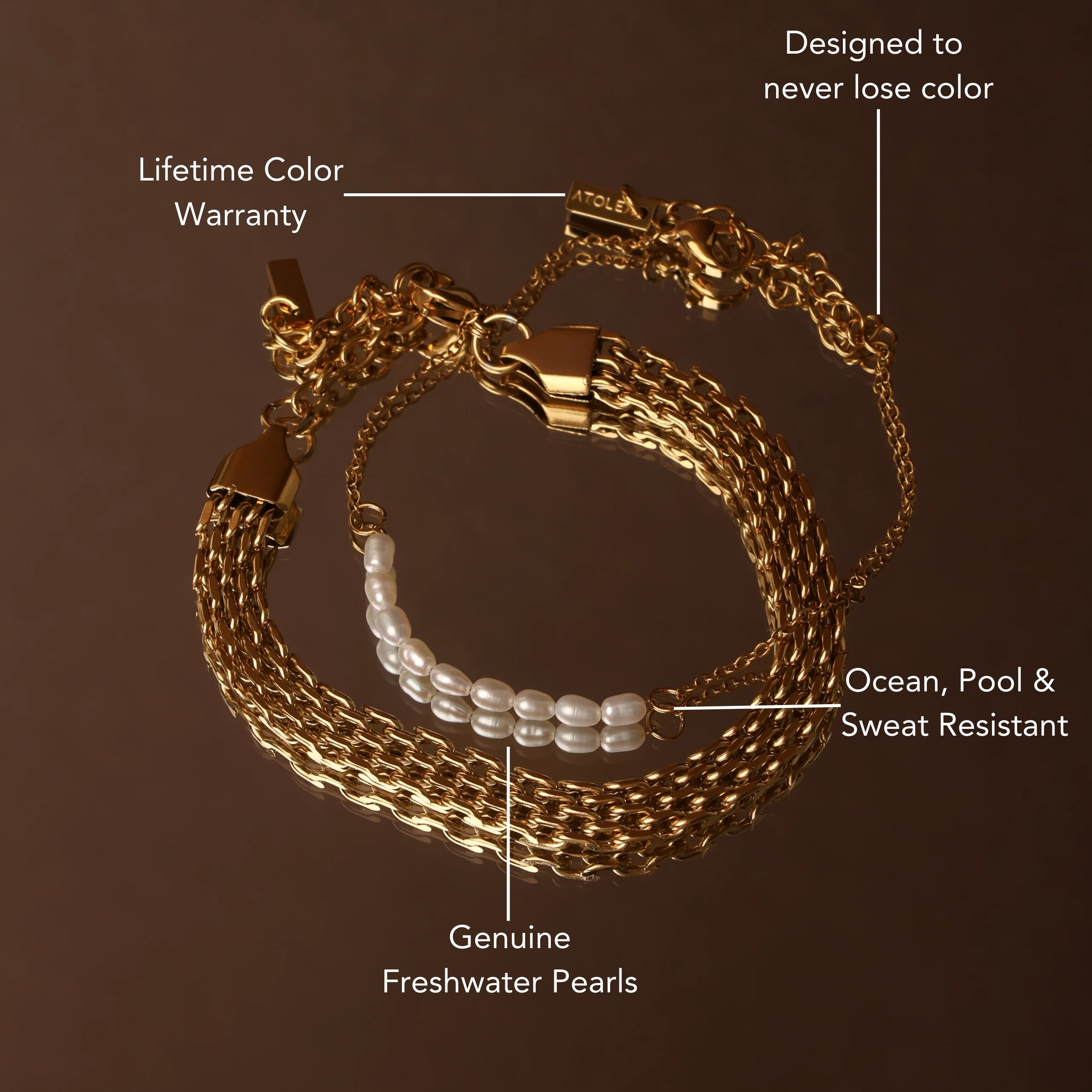 Mini Freshwater Pearl Bracelet - Image 6