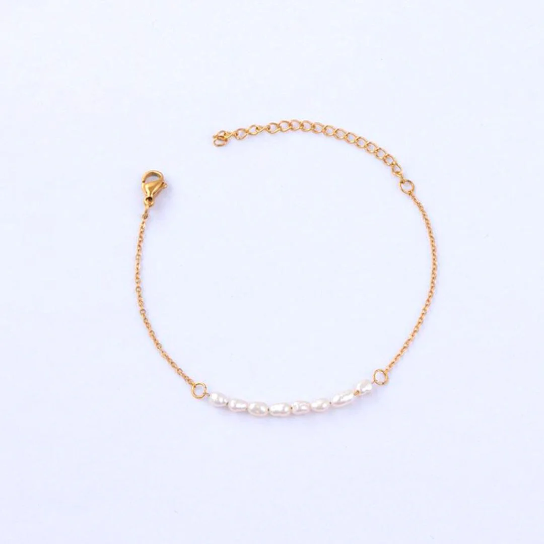 Mini Freshwater Pearl Bracelet - Image 7