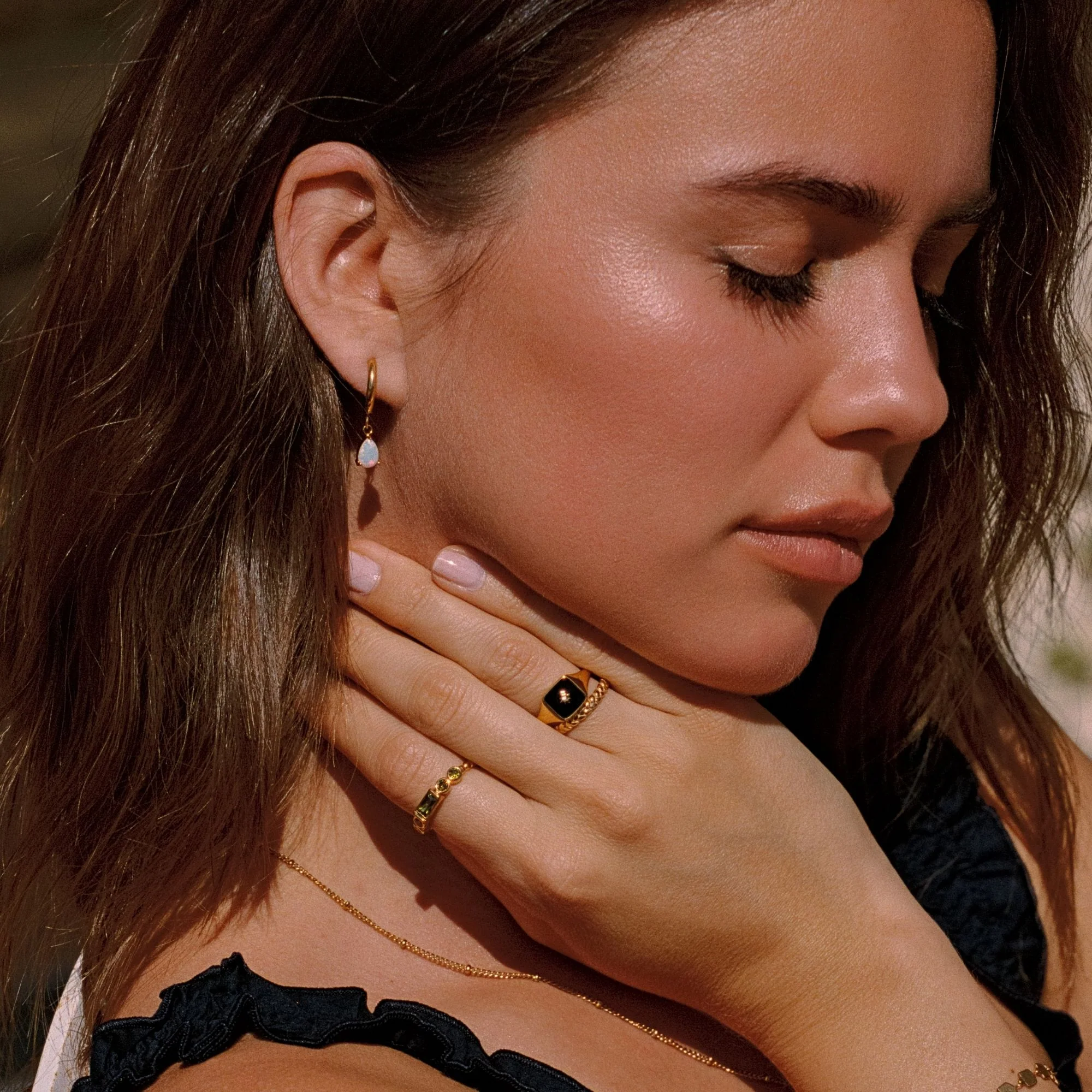 Opal Hoops - Image 3