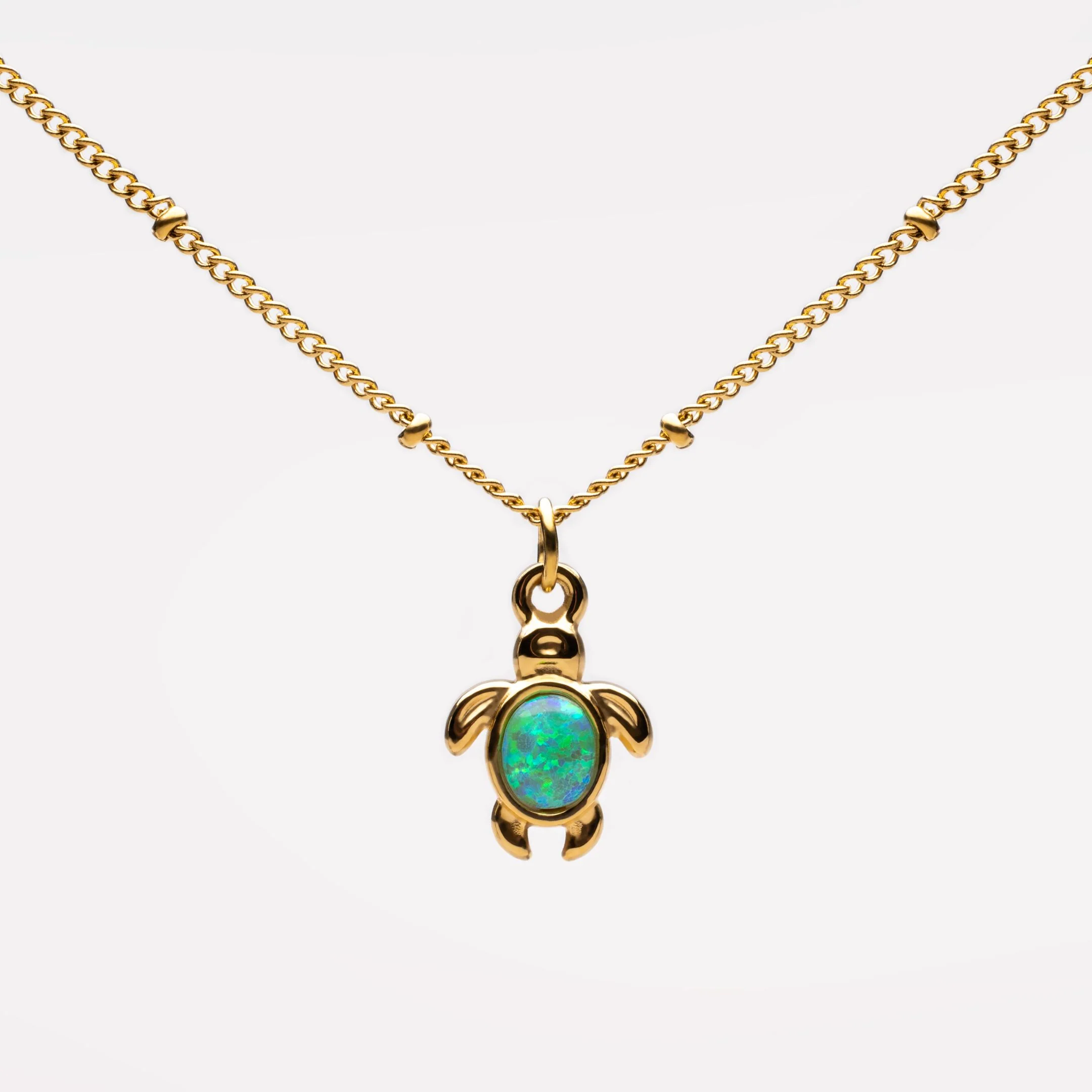 Opal Turtle Necklace - Image 2