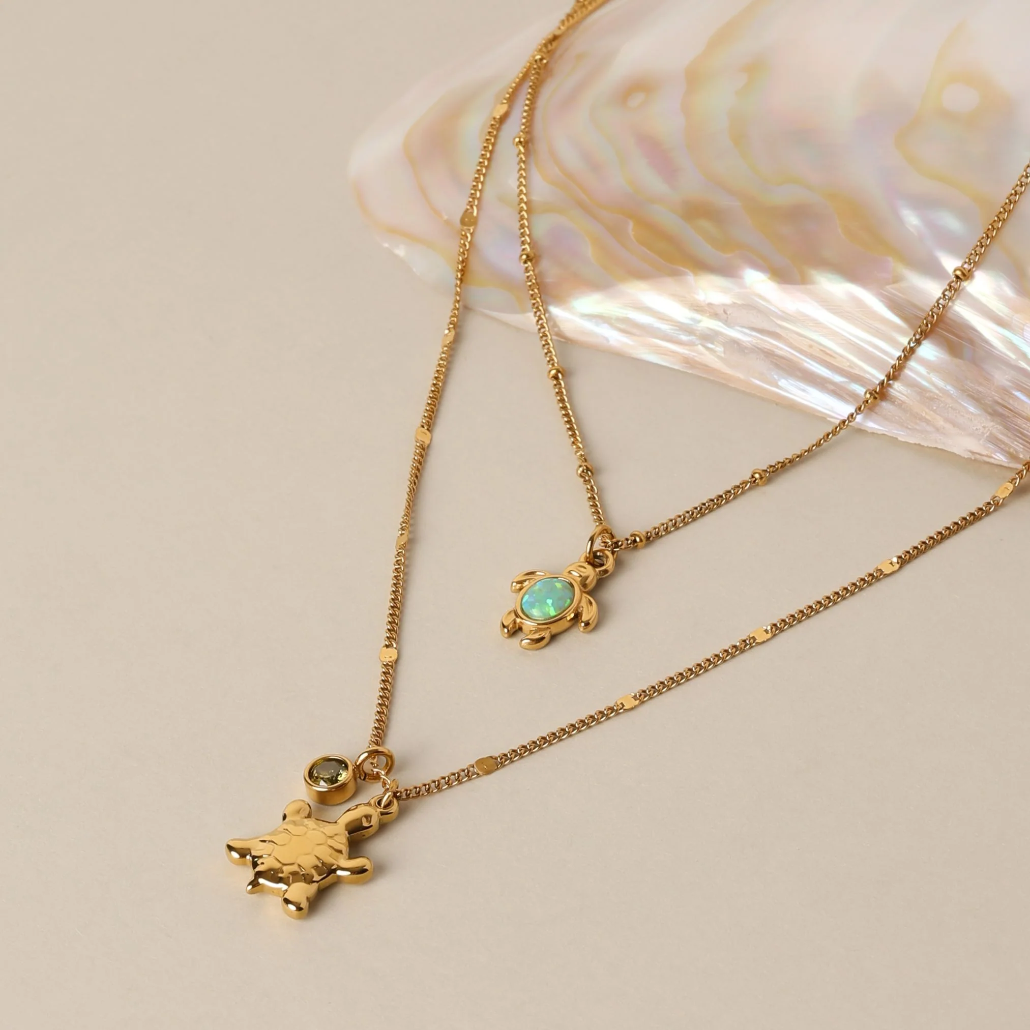 Opal Turtle Necklace - Image 4