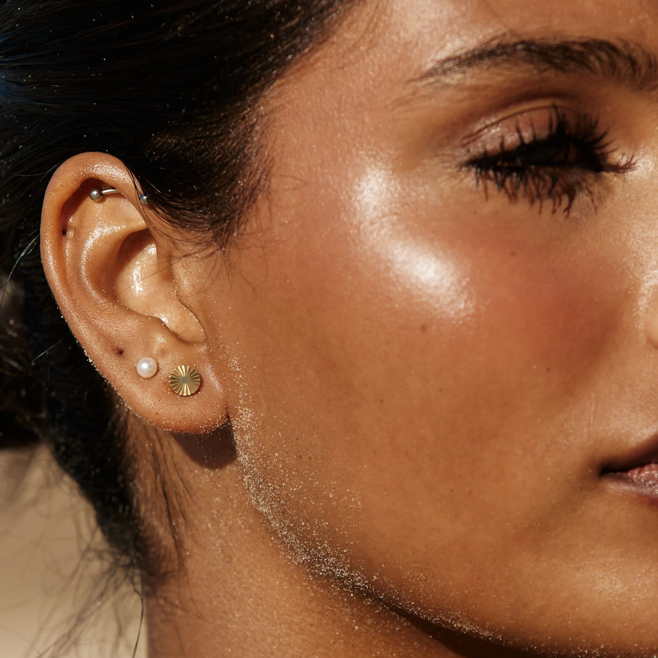 Pearl Stud Earrings - Image 6