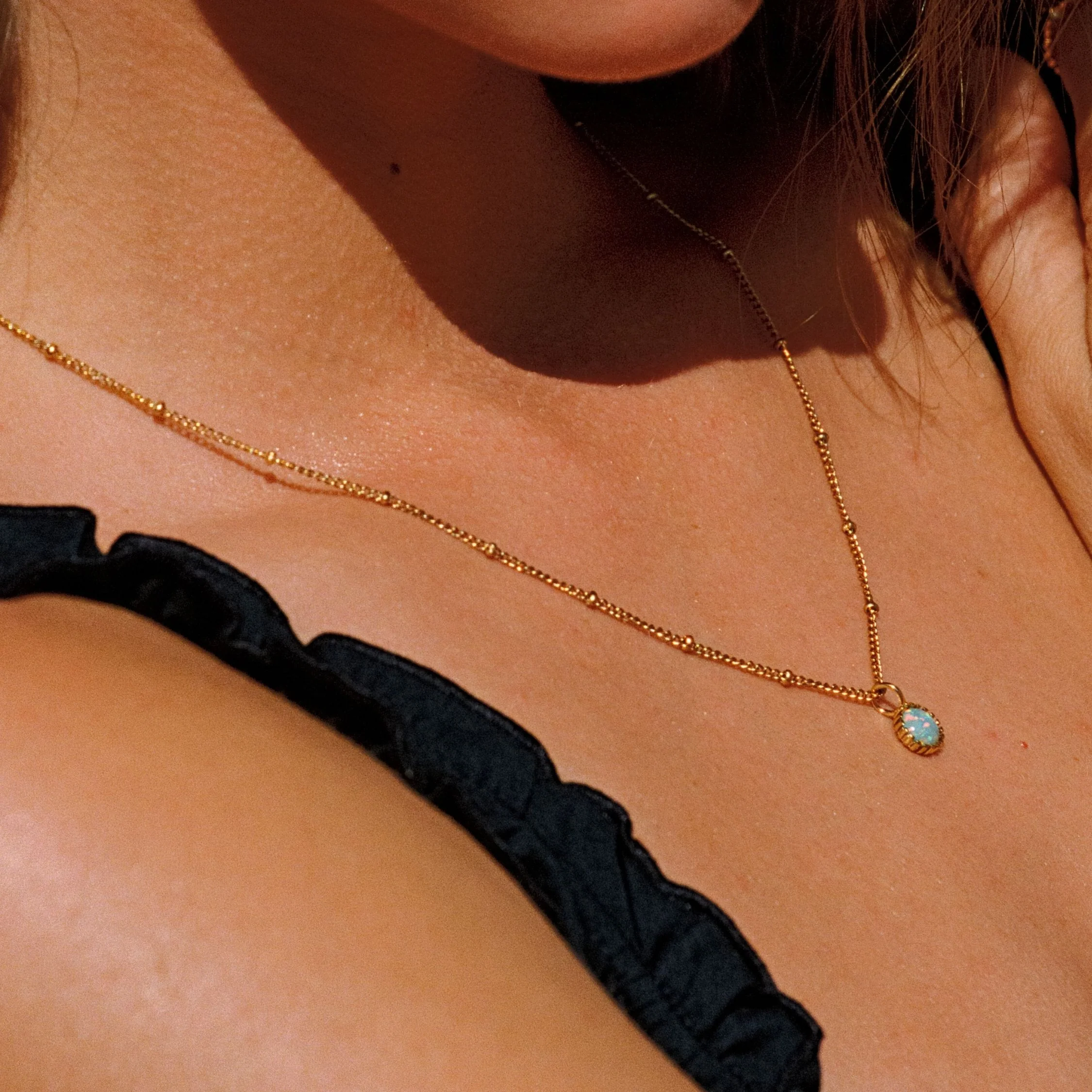 Petite Opal Necklace - Image 2