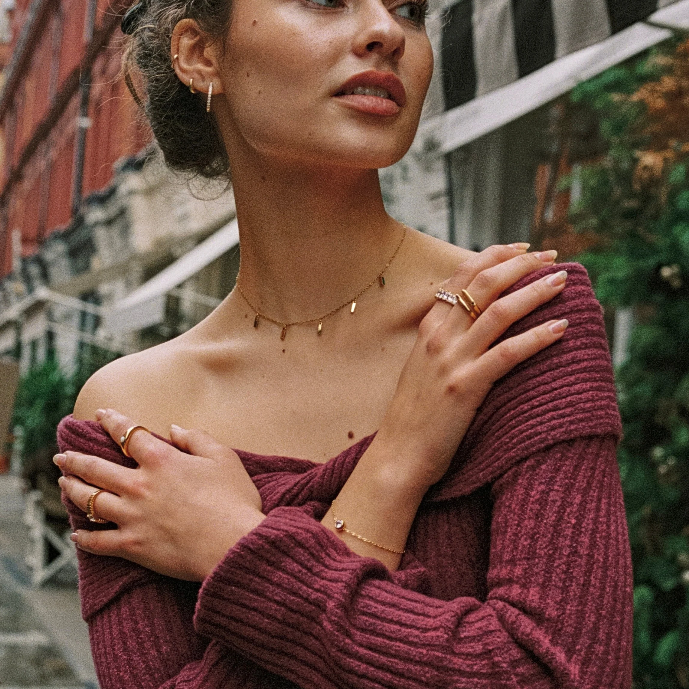 Rain of Emeralds Choker - Image 9