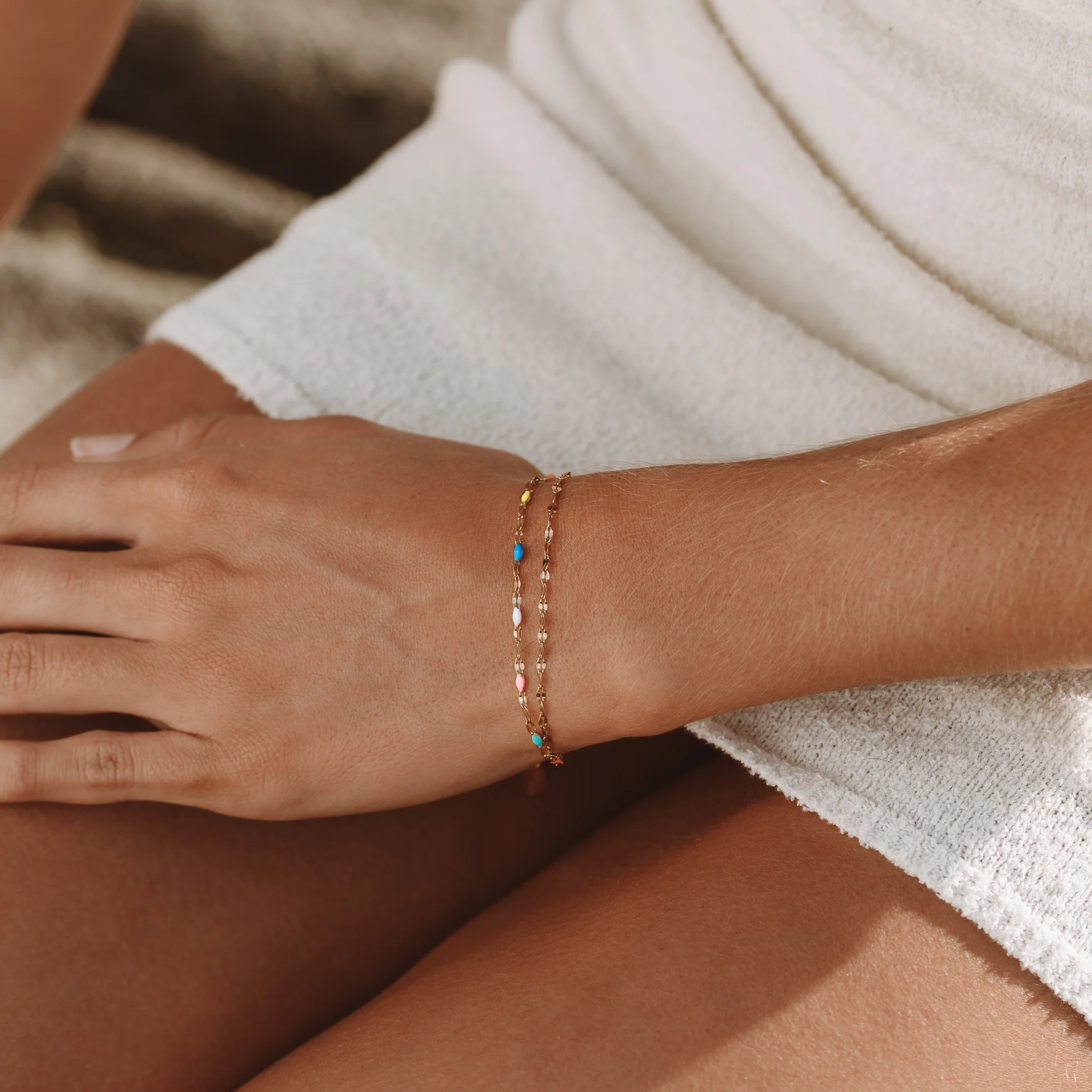 Rainbow Dainty Bracelet - Image 4