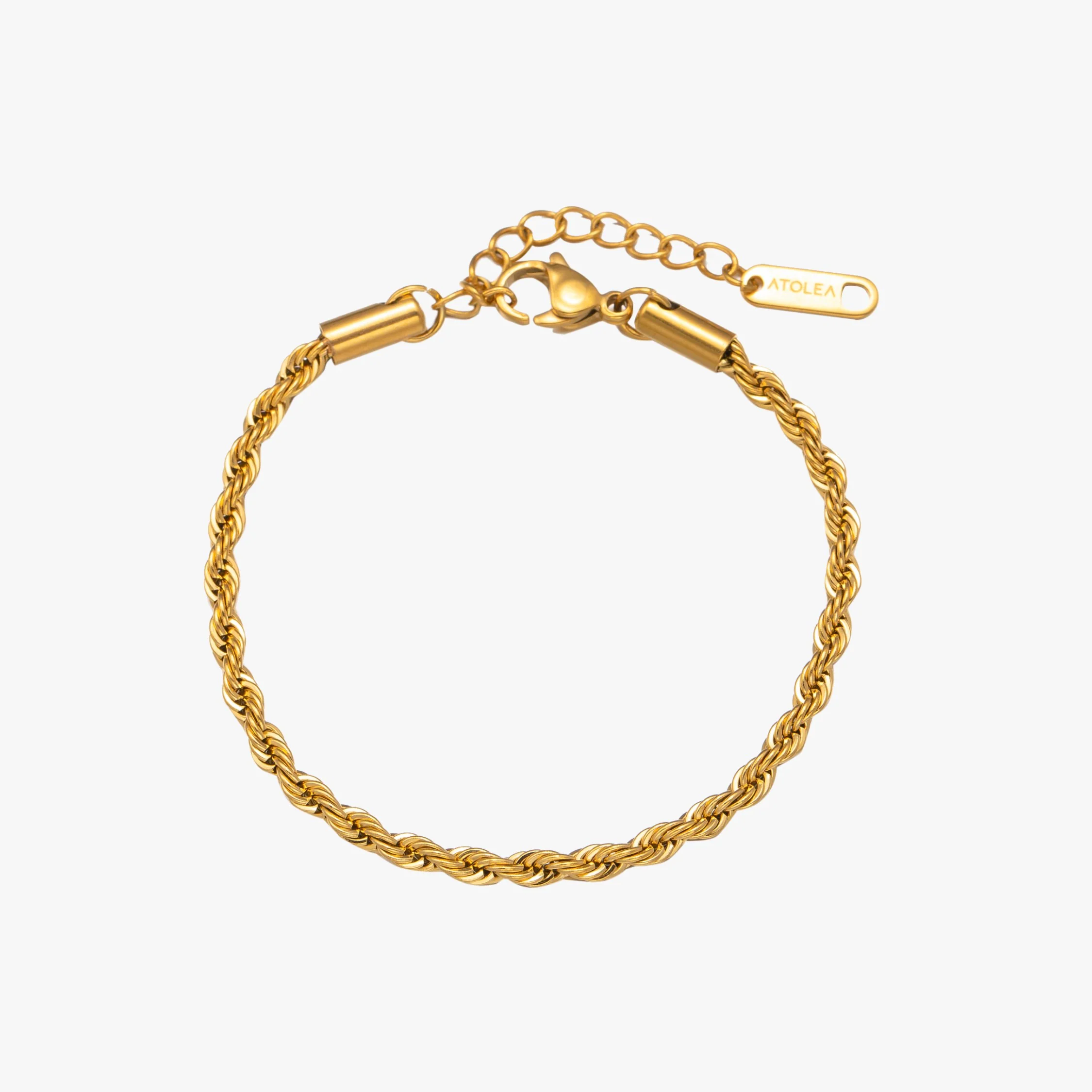 "Calvi" Rope Chain Anklet - Image 2