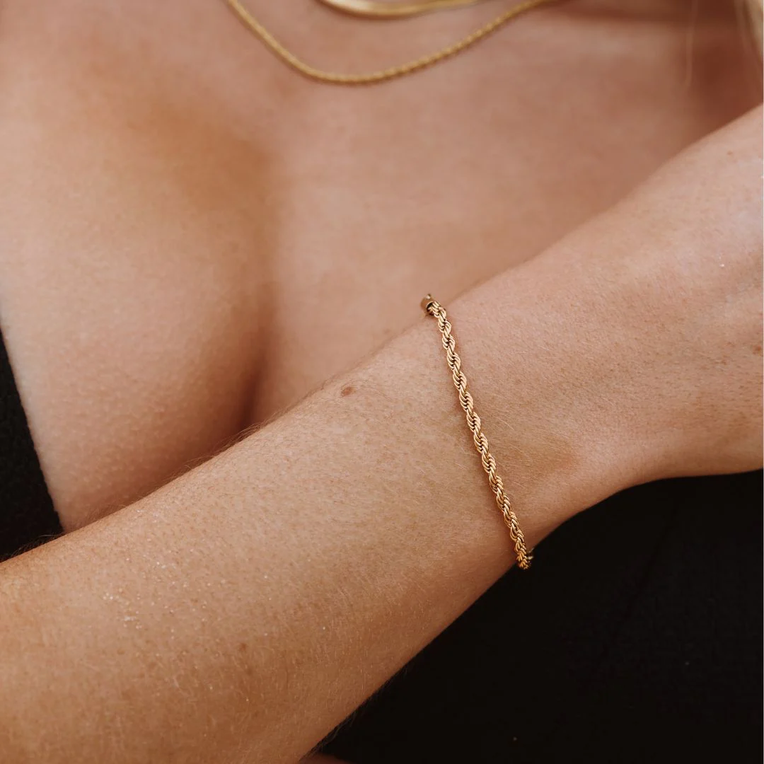 "Calvi" Rope Chain Bracelet - Image 9