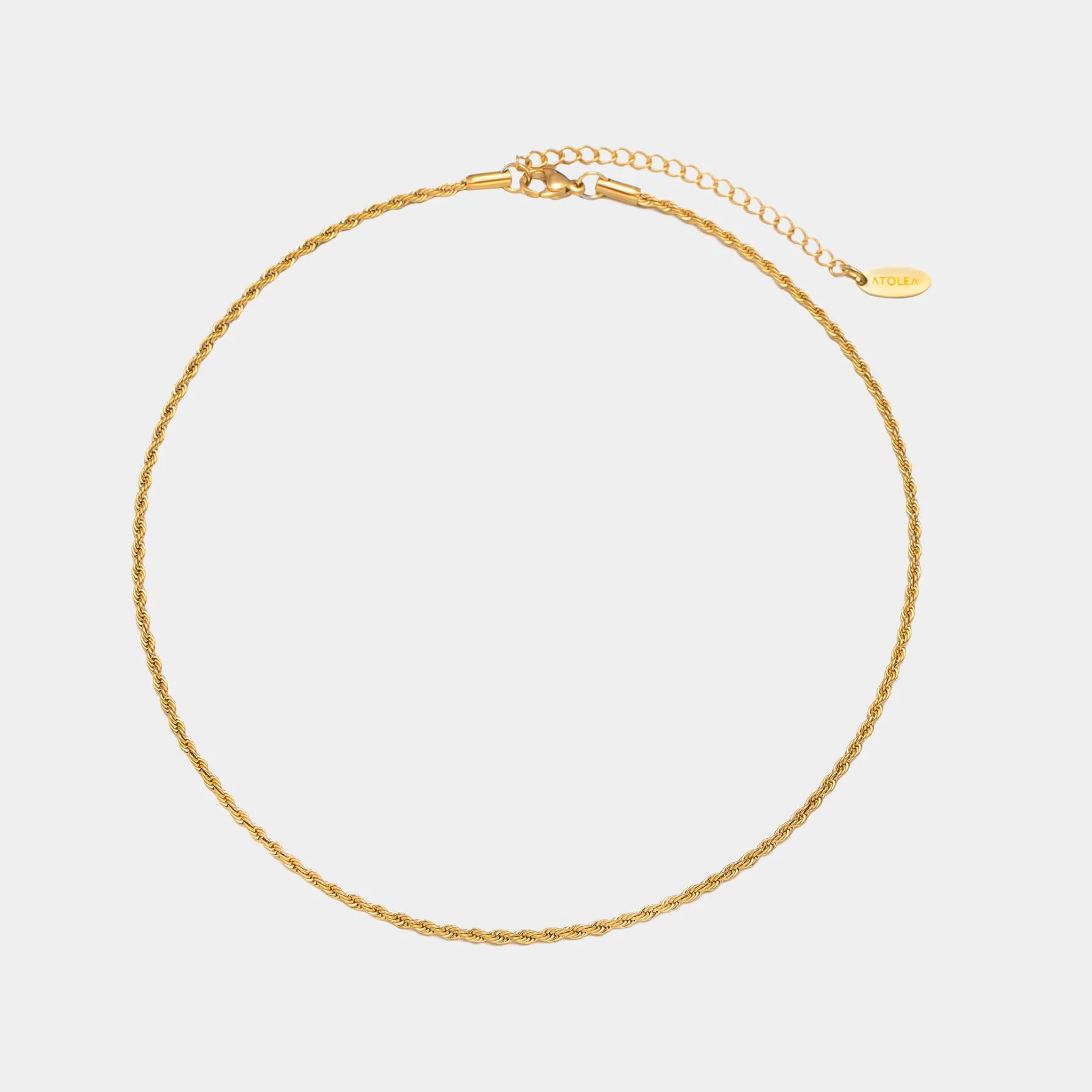 "Calvi" Rope Chain Necklace - Image 14