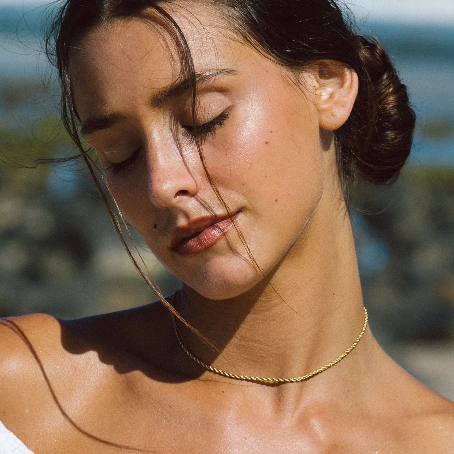 "Calvi" Rope Chain Necklace - Image 6