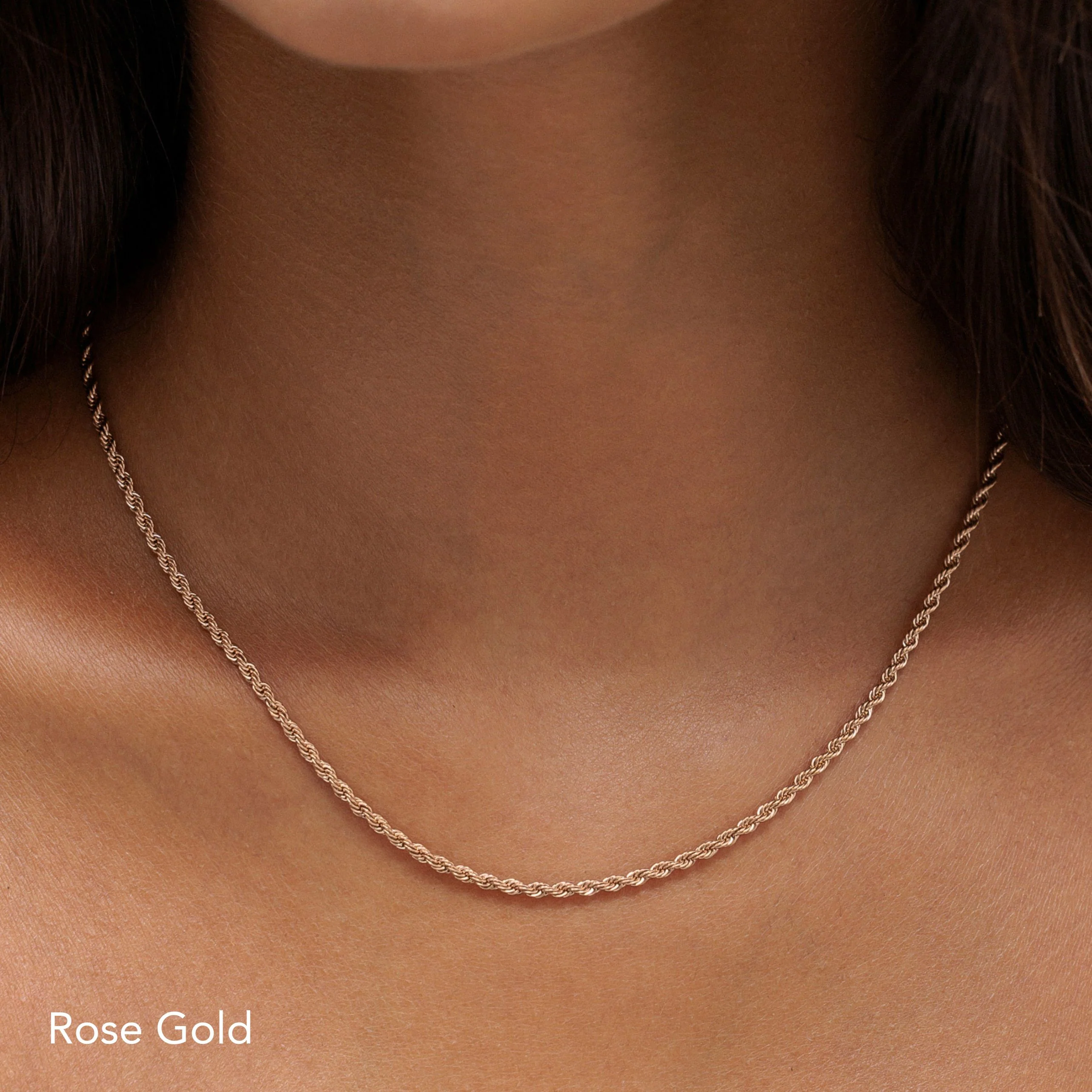 "Calvi" Rope Chain Necklace - Image 8