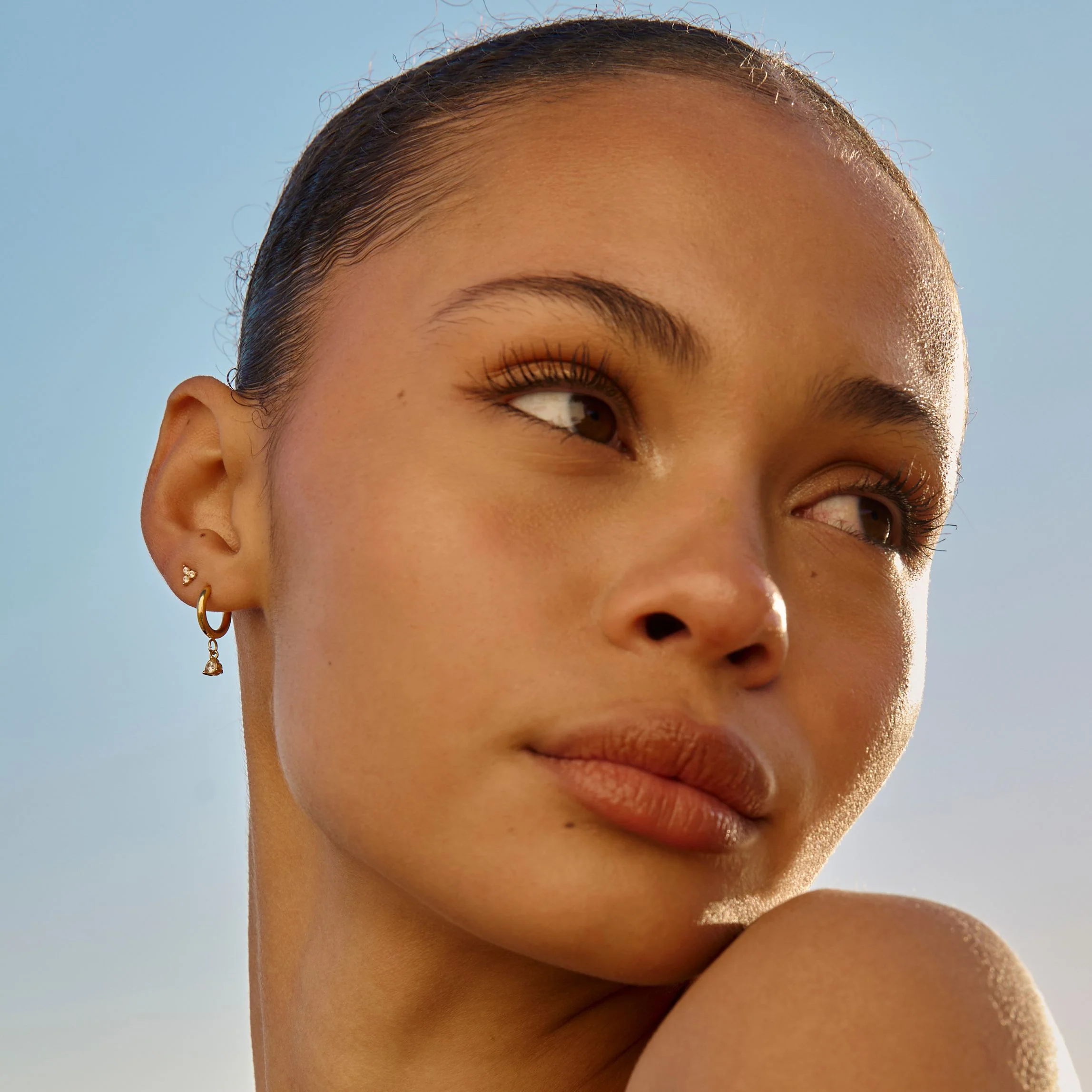Sparkle Drop Earrings - Image 6
