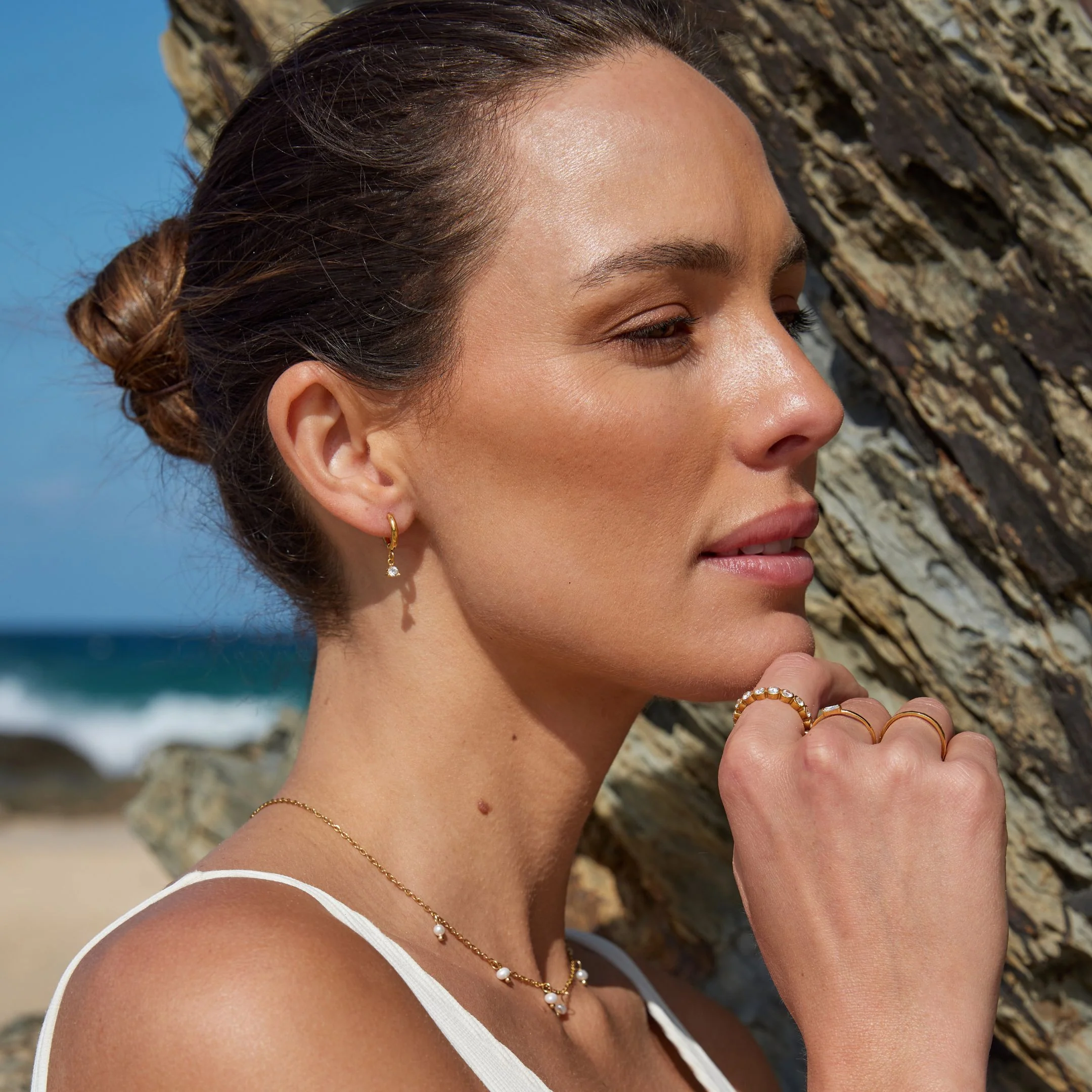 Sparkle Drop Earrings - Image 8