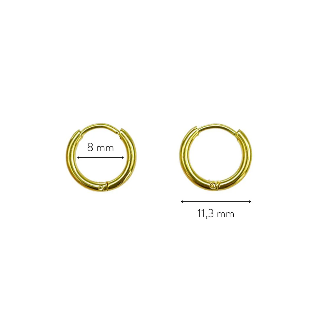 Tiny Huggie Hoops - Image 13