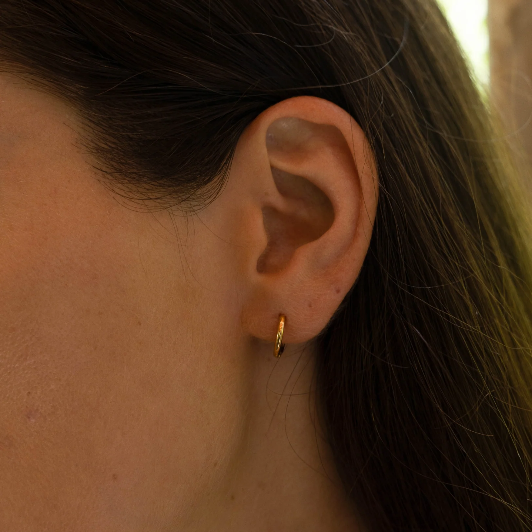 Tiny Huggie Hoops - Image 3