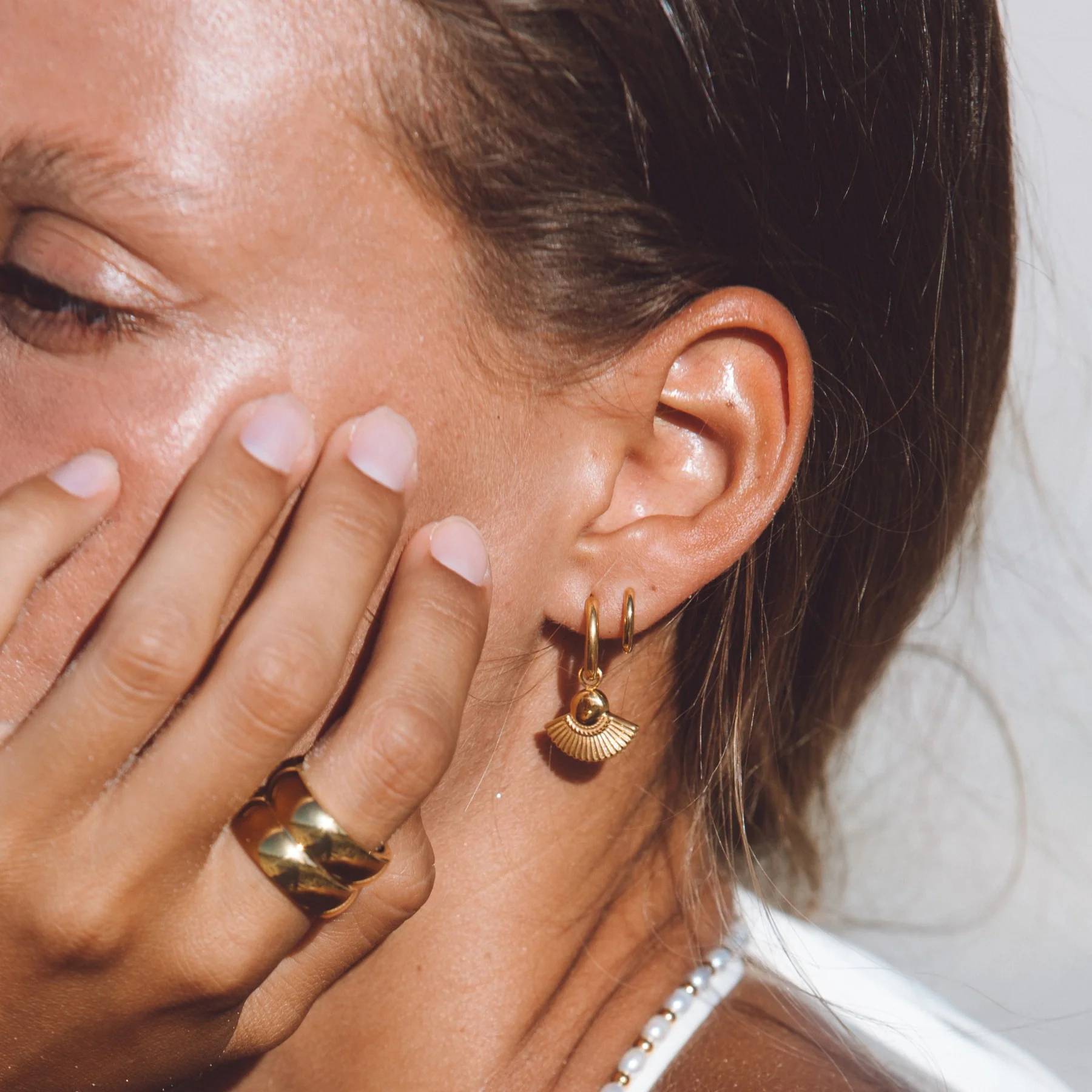 Tiny Huggie Hoops - Image 4