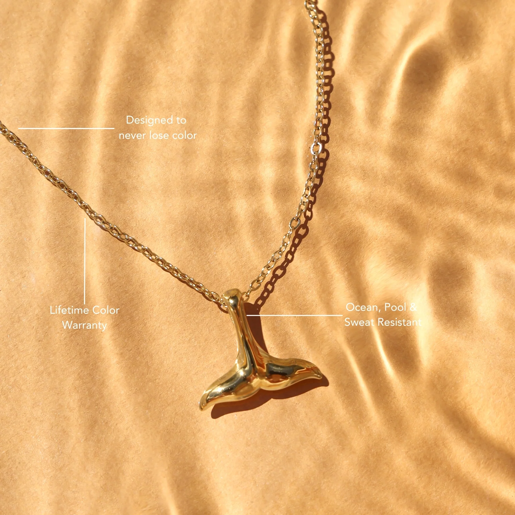 Whale Tail Necklace - Image 3
